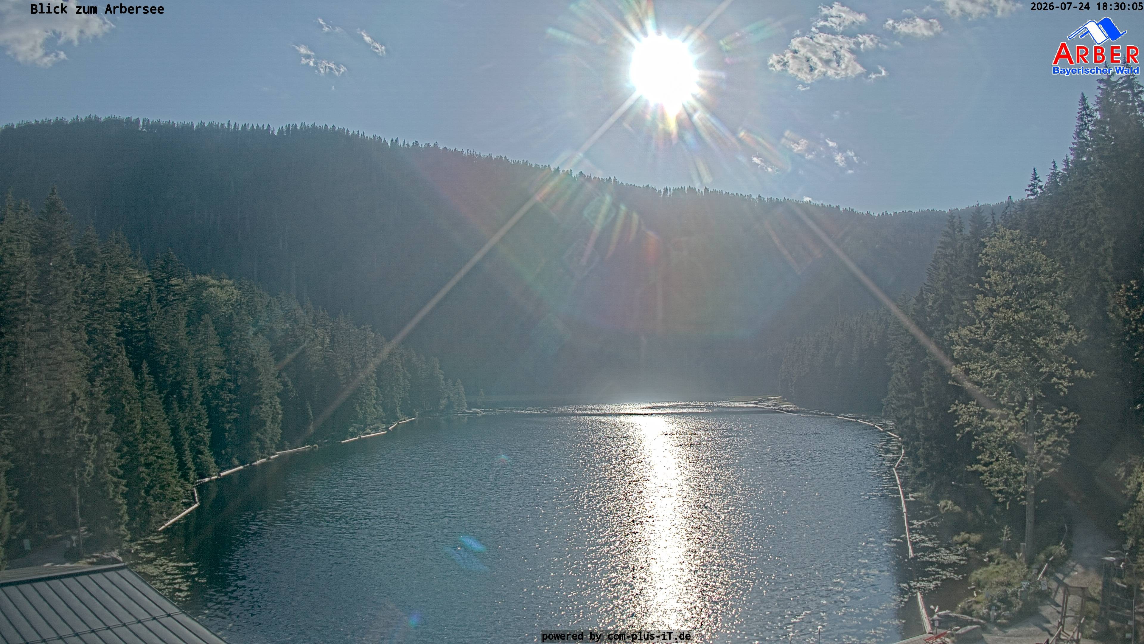Archiv Foto Webcam Großer Arbersee - Bayerischer Wald