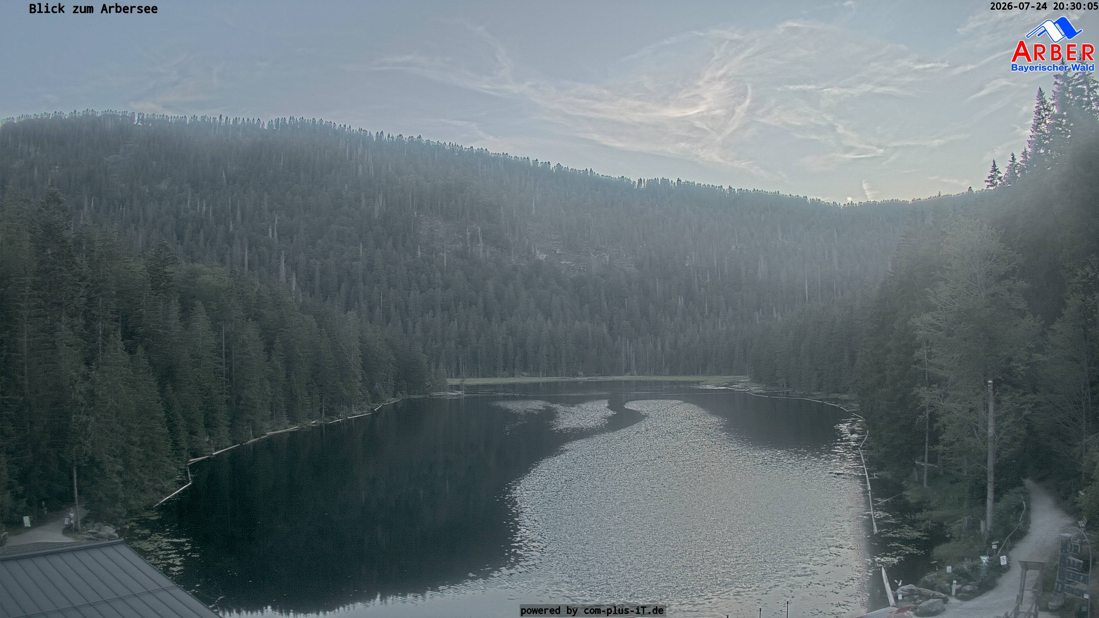 Archiv Foto Webcam Großer Arbersee - Bayerischer Wald