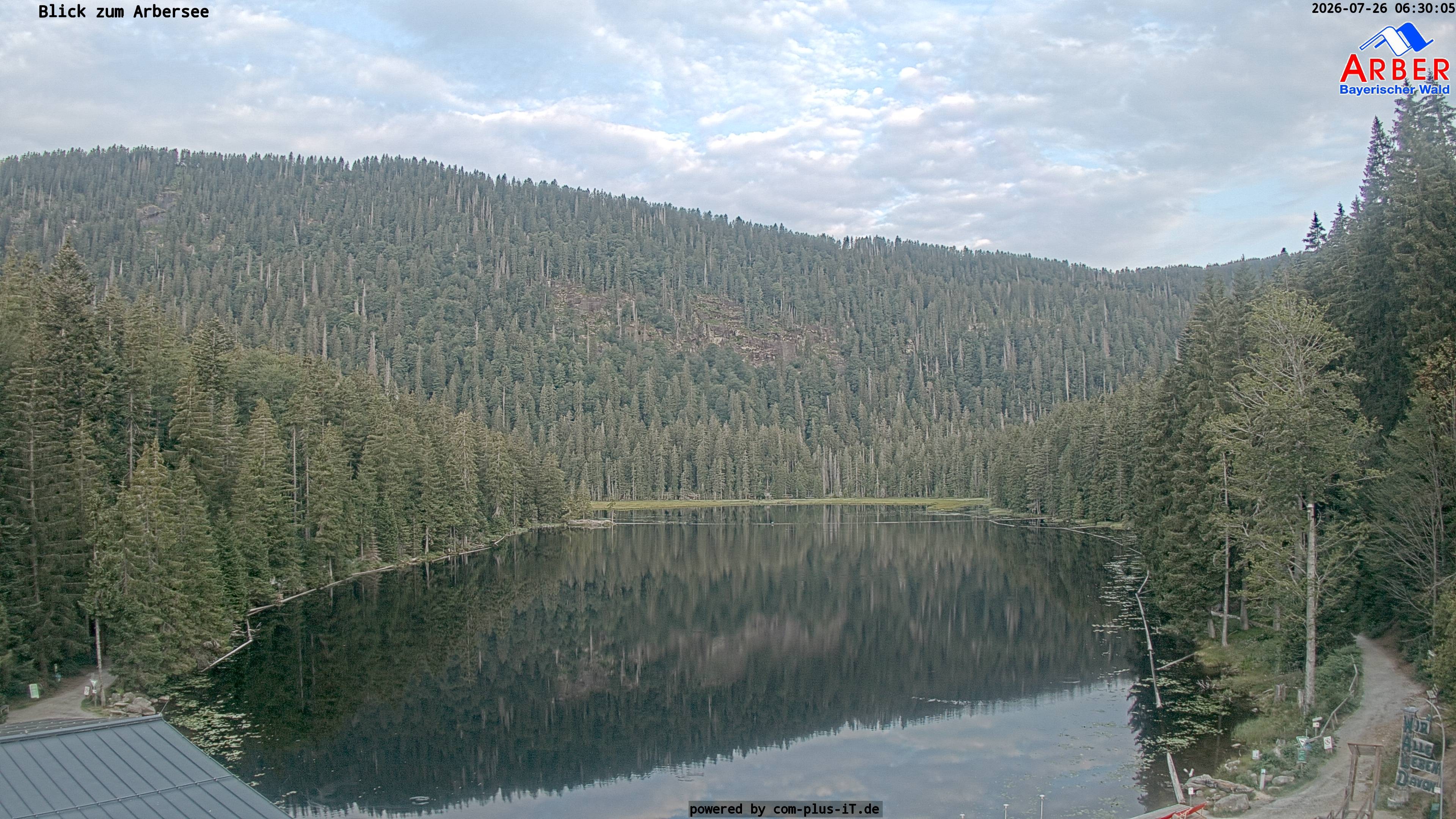 Archiv Foto Webcam Großer Arbersee - Bayerischer Wald