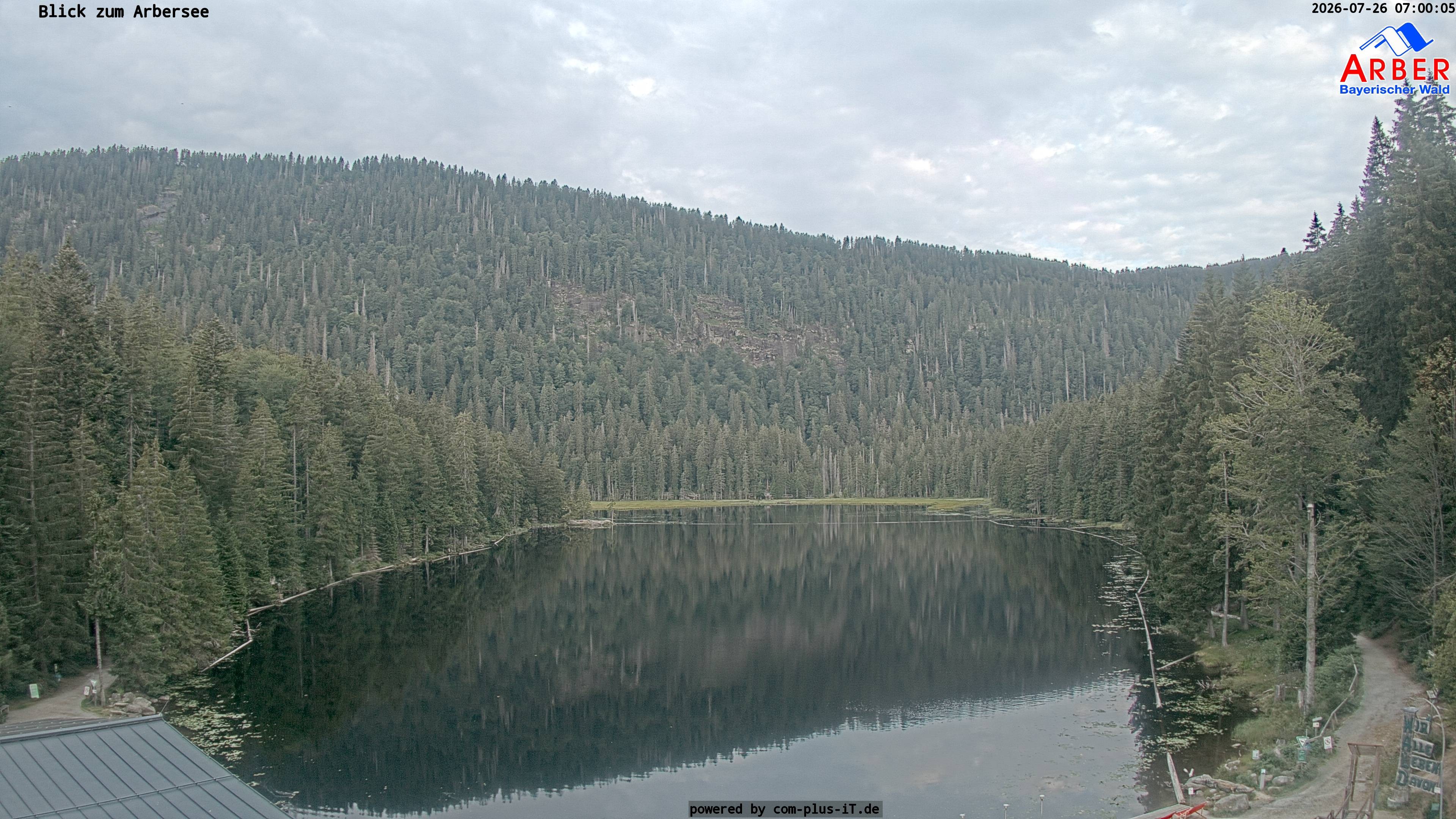 Archiv Foto Webcam Großer Arbersee - Bayerischer Wald
