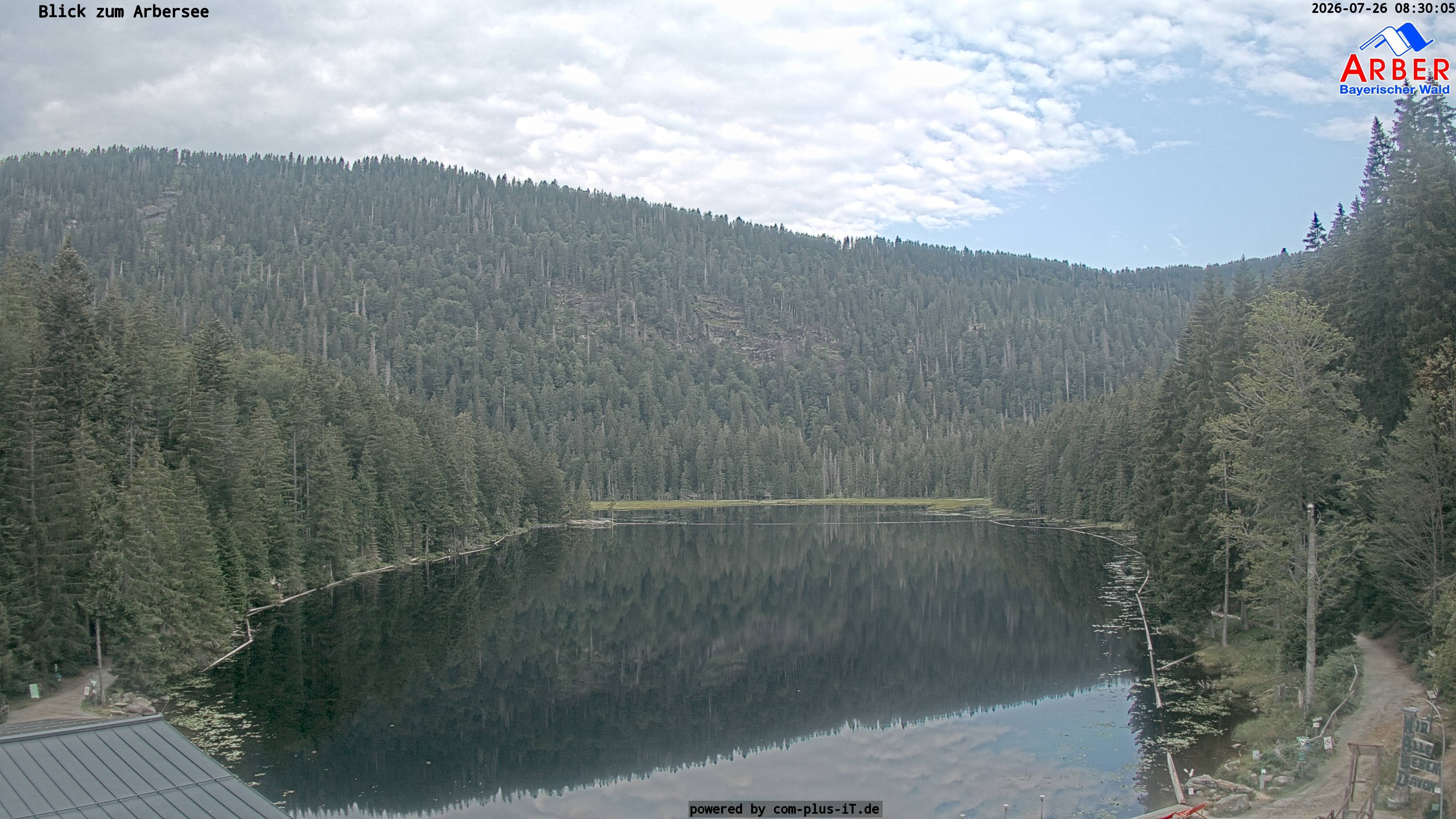 Archiv Foto Webcam Großer Arbersee - Bayerischer Wald