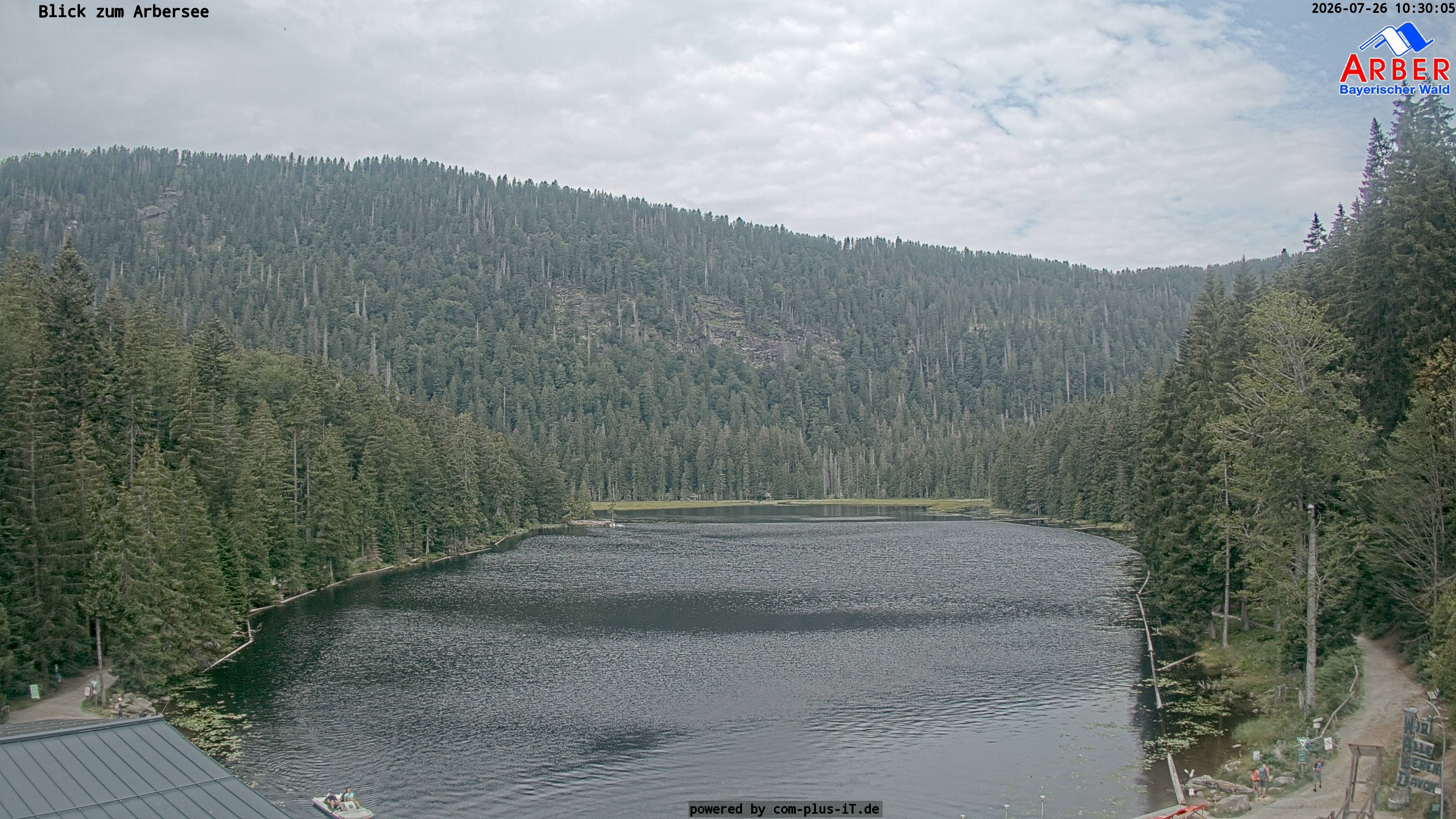Archiv Foto Webcam Großer Arbersee - Bayerischer Wald