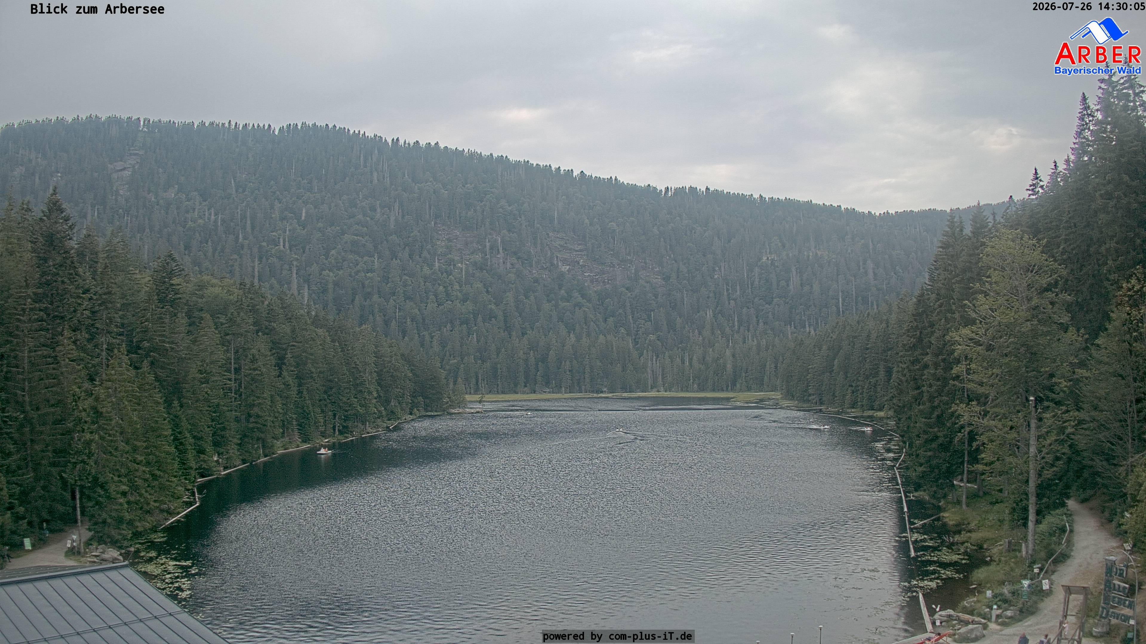 Archiv Foto Webcam Großer Arbersee - Bayerischer Wald