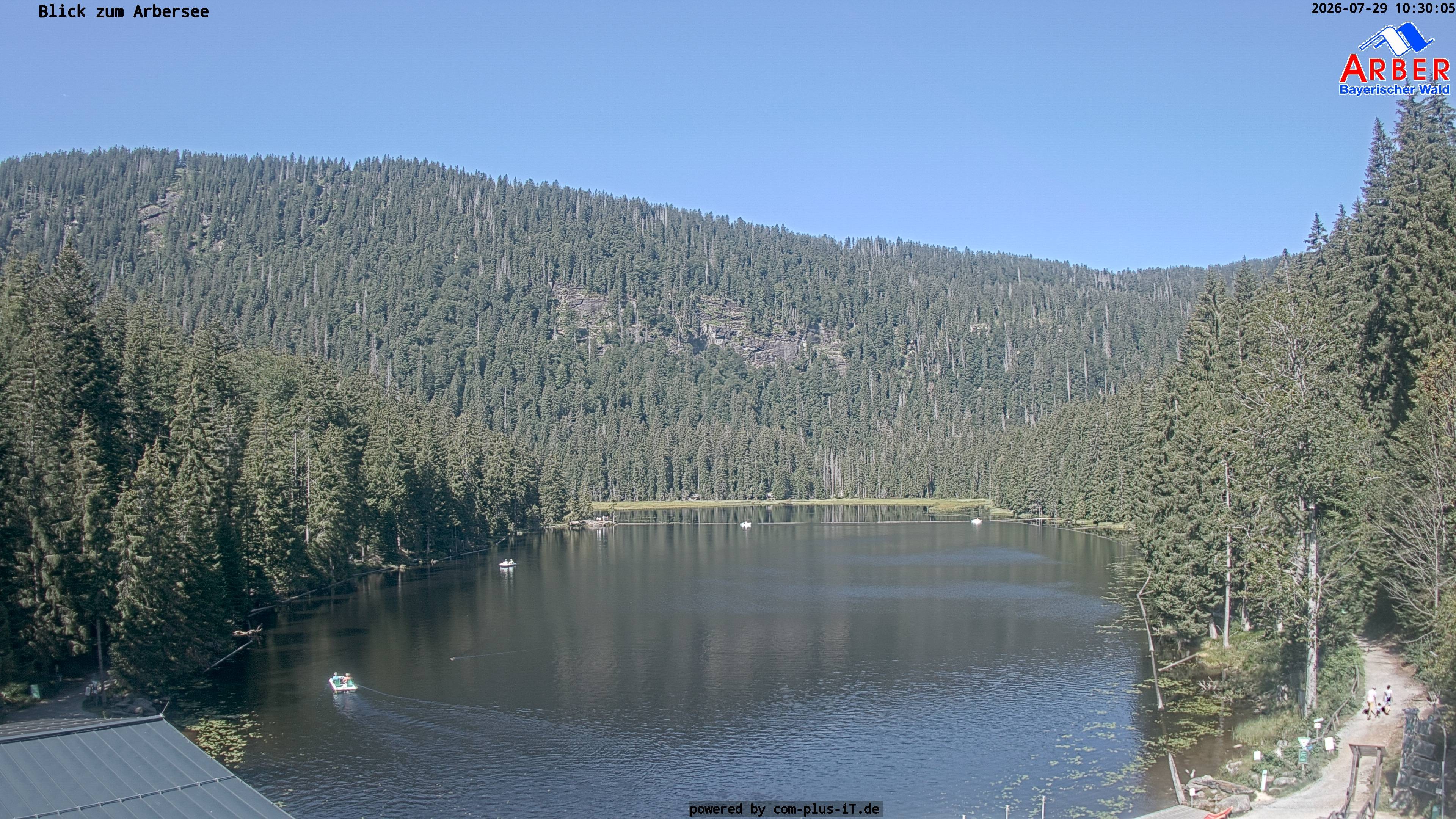 Archiv Foto Webcam Großer Arbersee - Bayerischer Wald