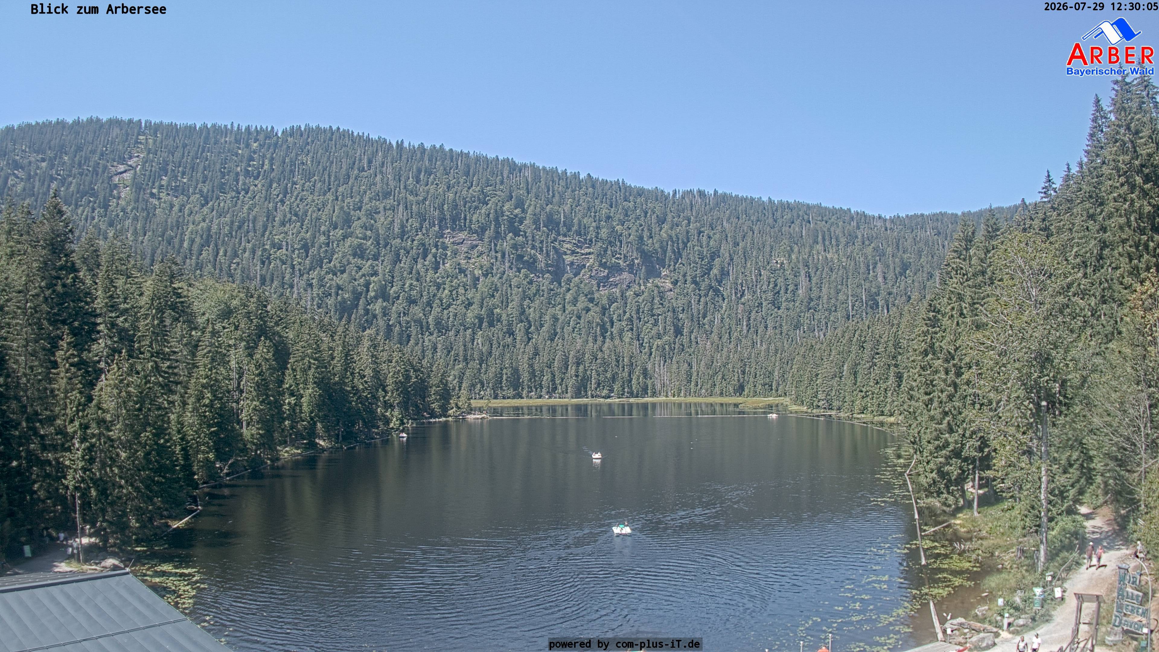 Archiv Foto Webcam Großer Arbersee - Bayerischer Wald