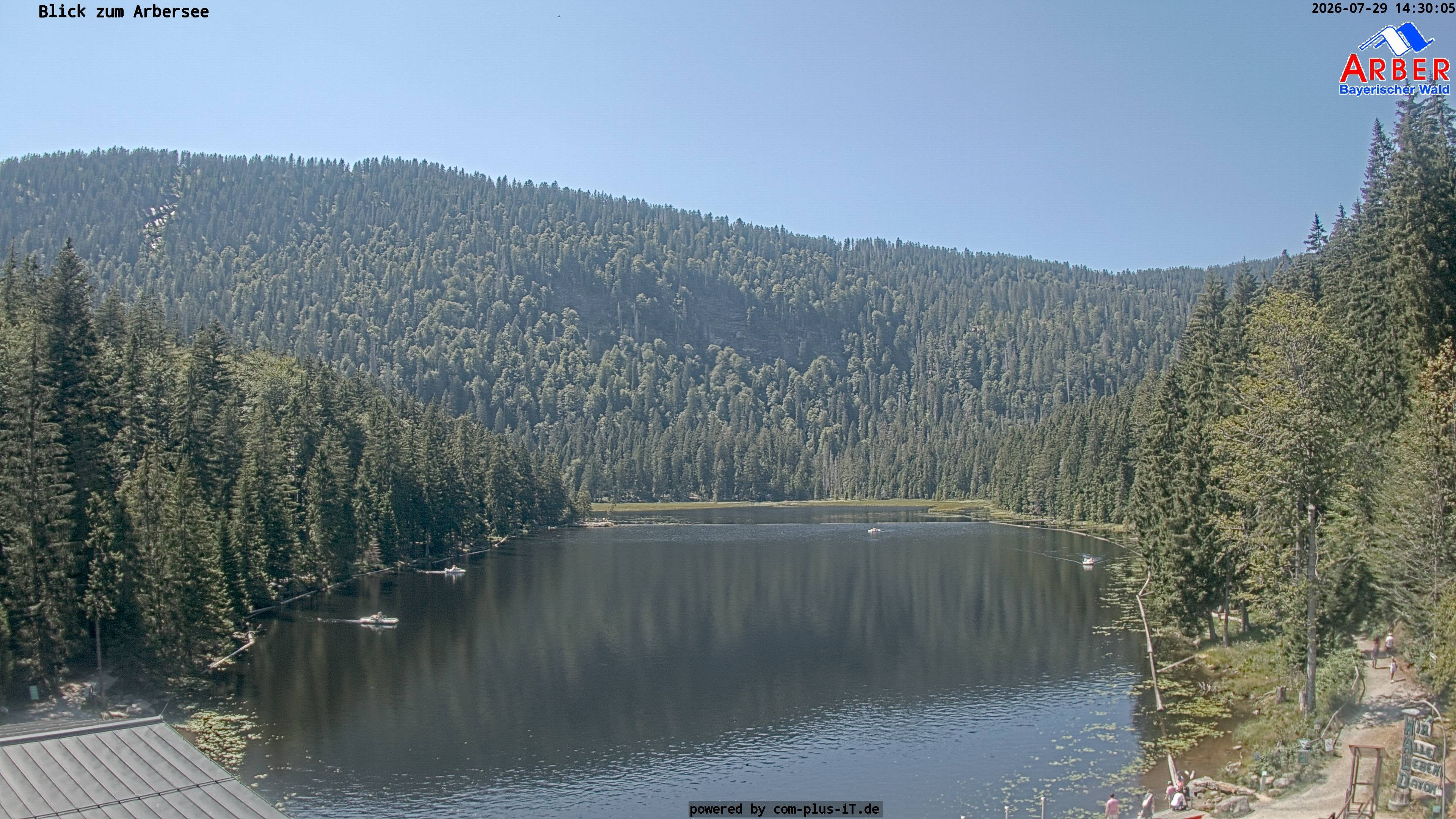 Archiv Foto Webcam Großer Arbersee - Bayerischer Wald
