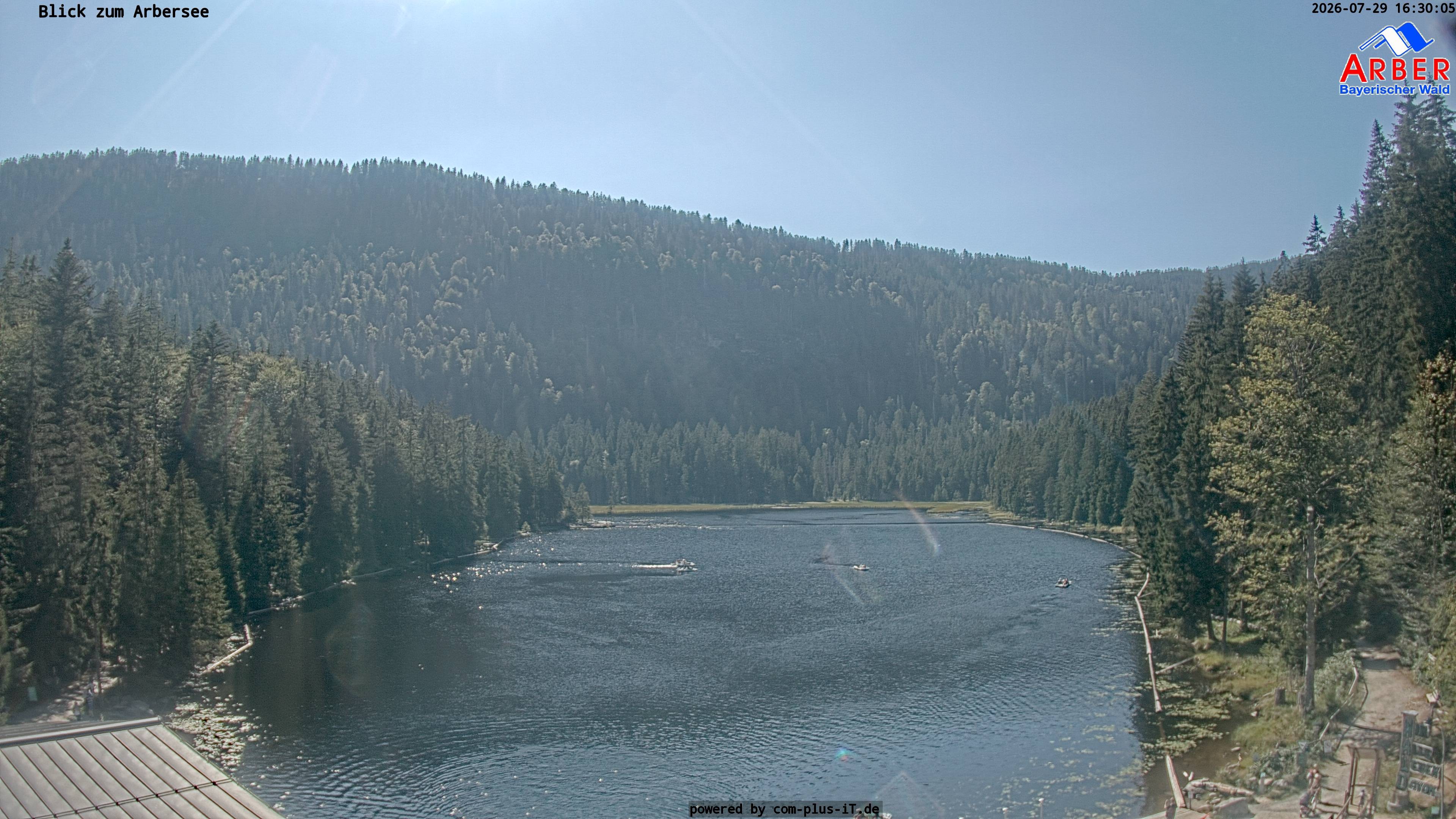 Archiv Foto Webcam Großer Arbersee - Bayerischer Wald