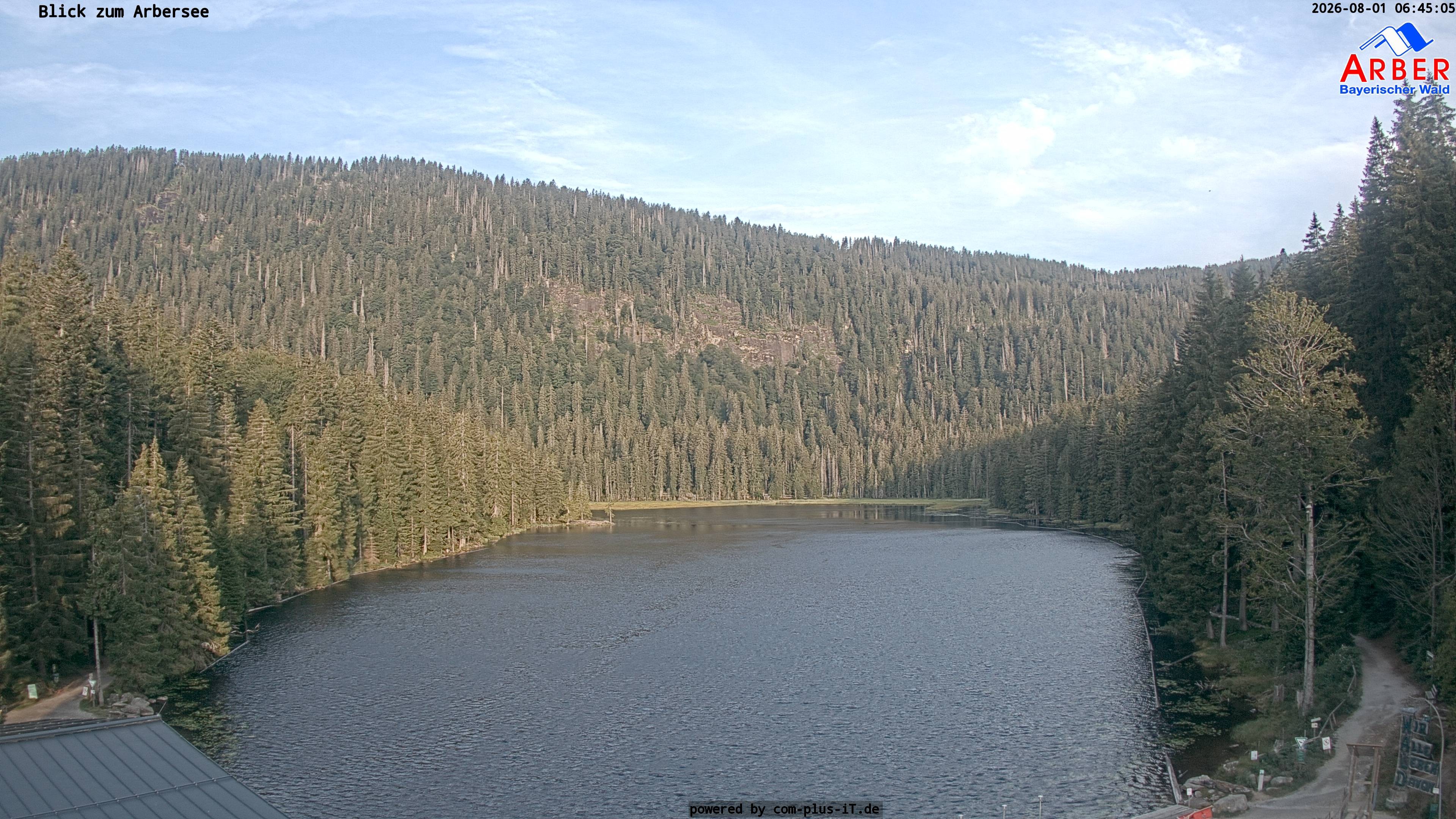 Archiv Foto Webcam Großer Arbersee - Bayerischer Wald
