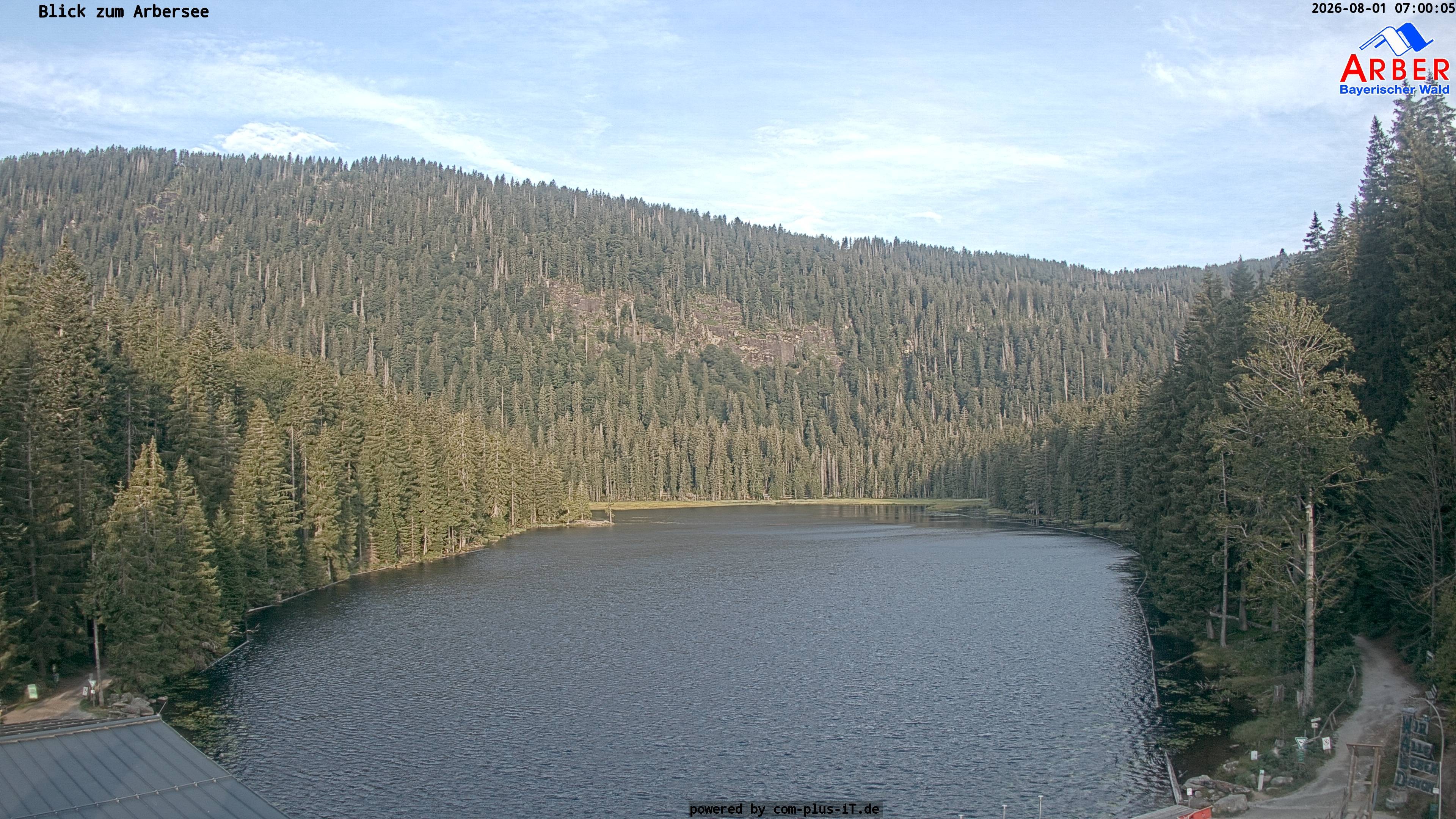 Archiv Foto Webcam Großer Arbersee - Bayerischer Wald