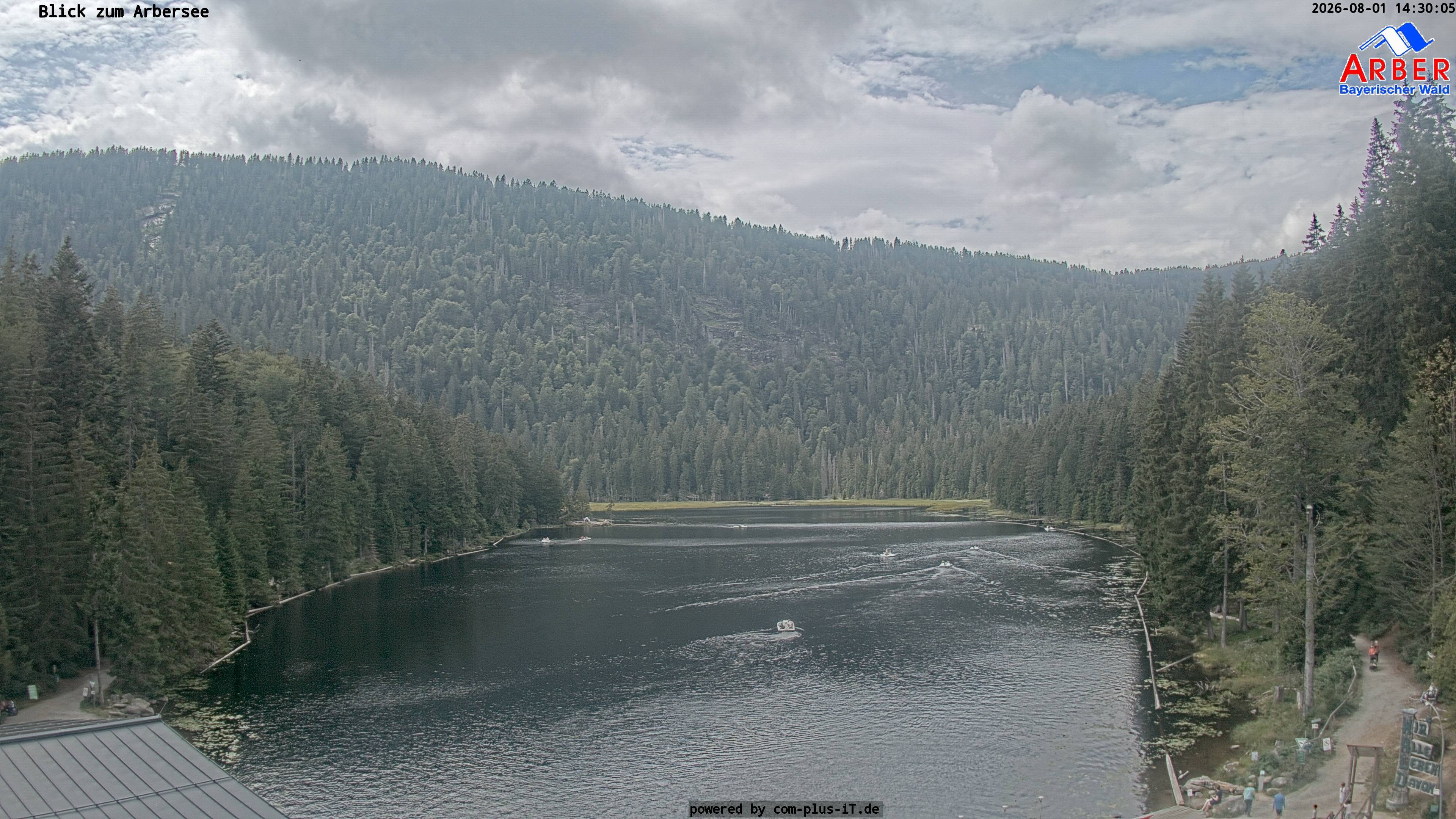 Archiv Foto Webcam Großer Arbersee - Bayerischer Wald
