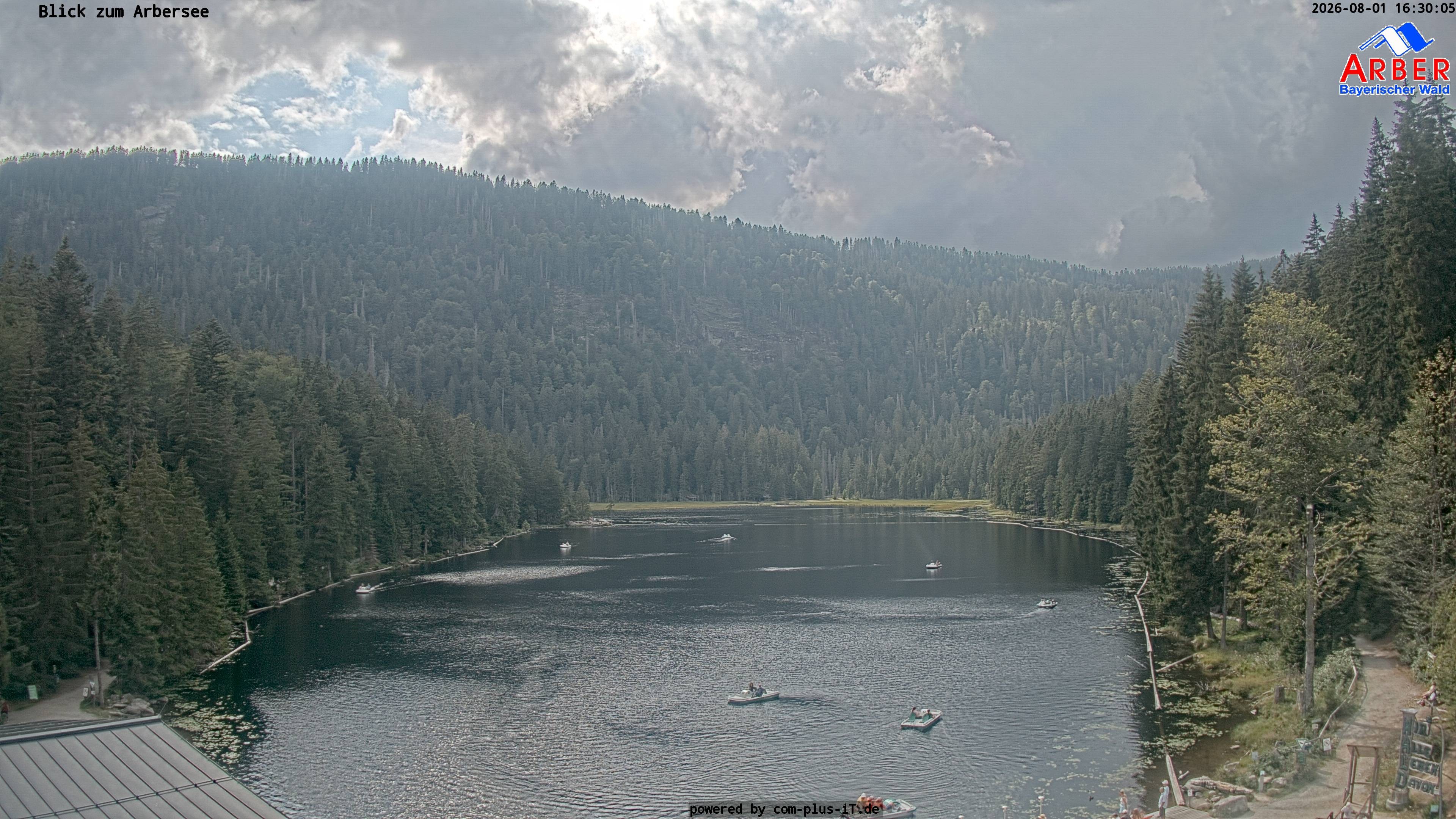 Archiv Foto Webcam Großer Arbersee - Bayerischer Wald