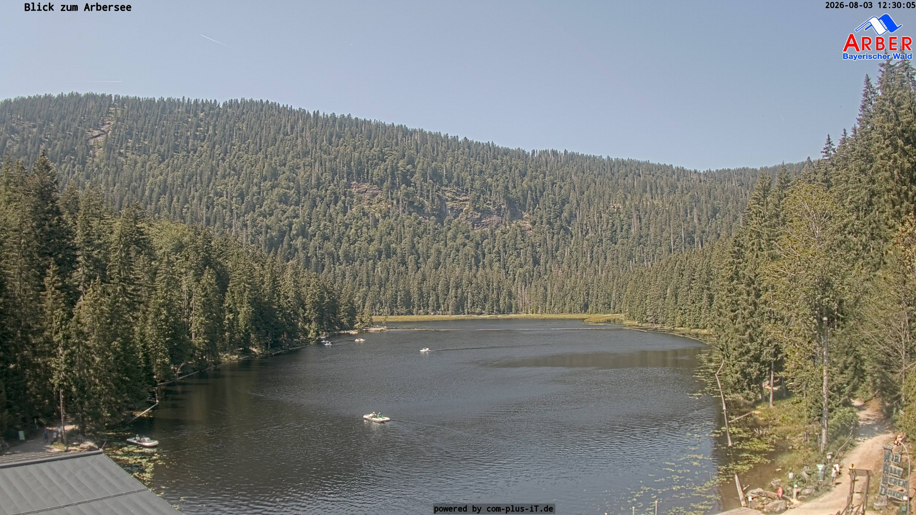 Archiv Foto Webcam Großer Arbersee - Bayerischer Wald