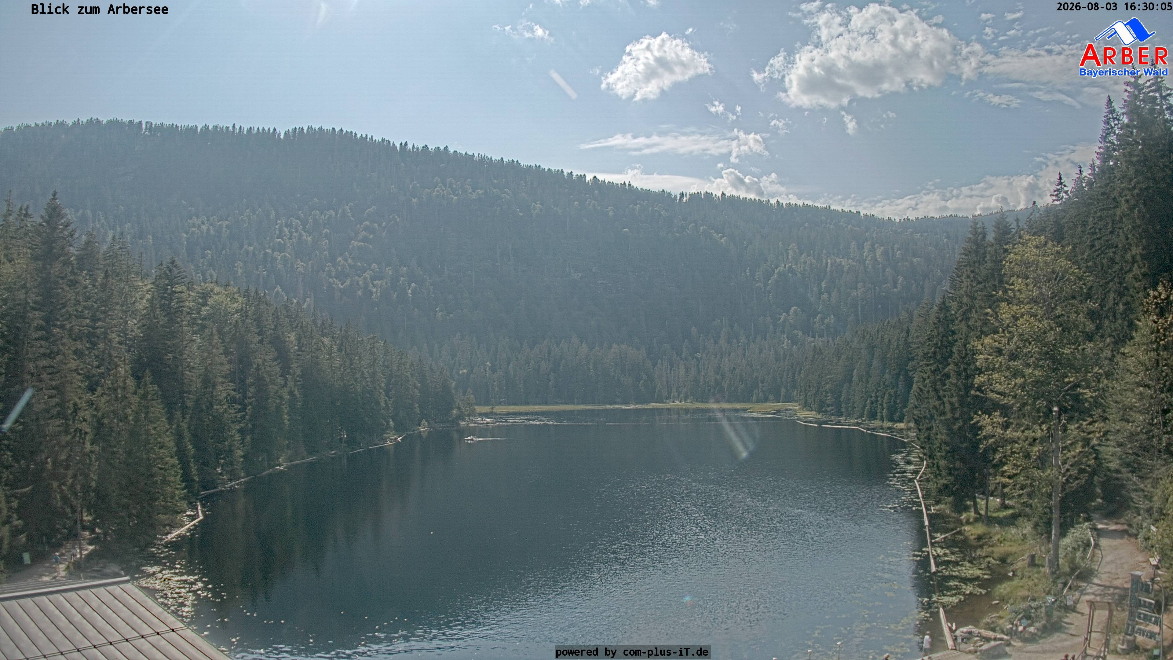 Archiv Foto Webcam Großer Arbersee - Bayerischer Wald