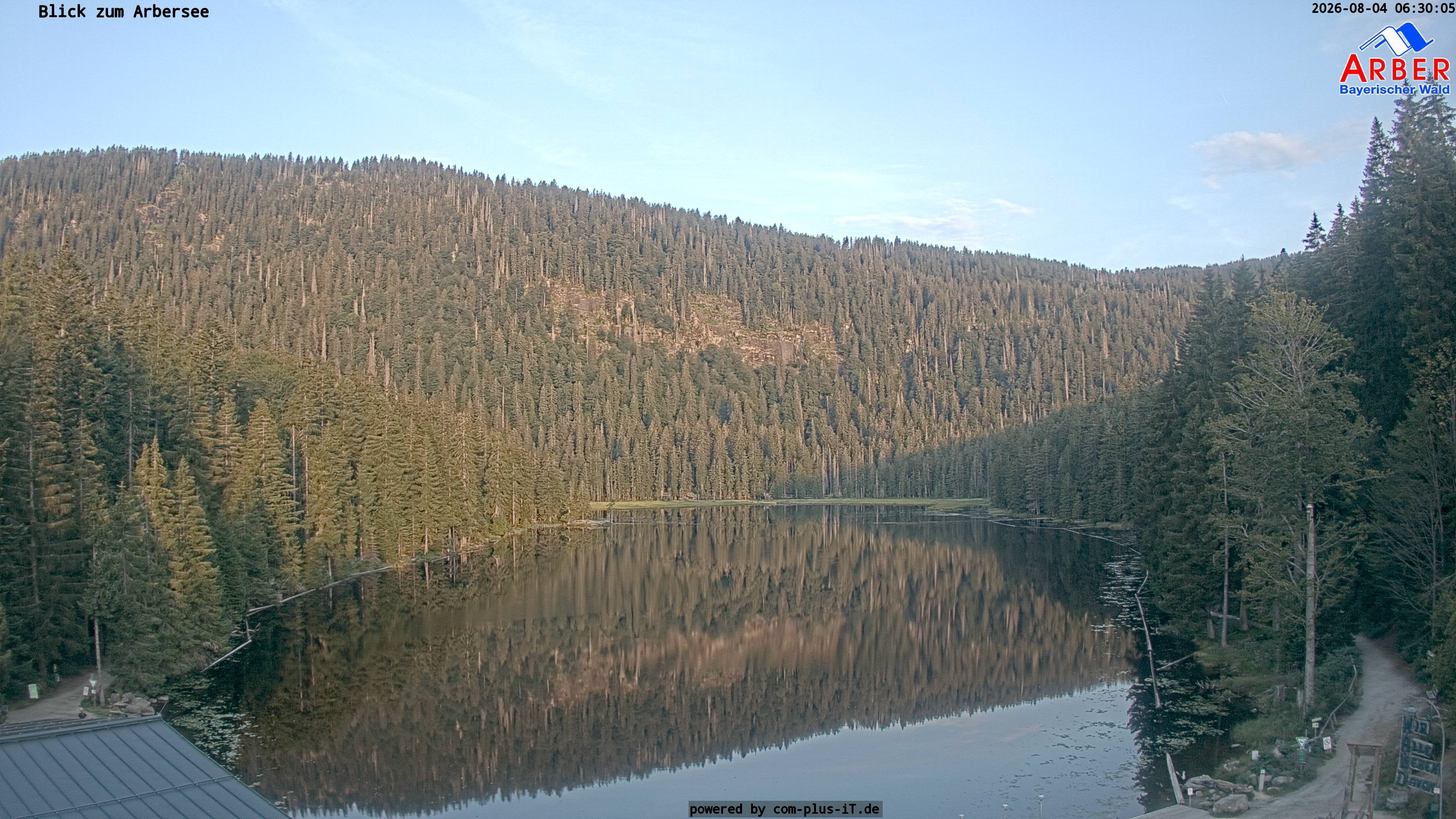 Archiv Foto Webcam Großer Arbersee - Bayerischer Wald