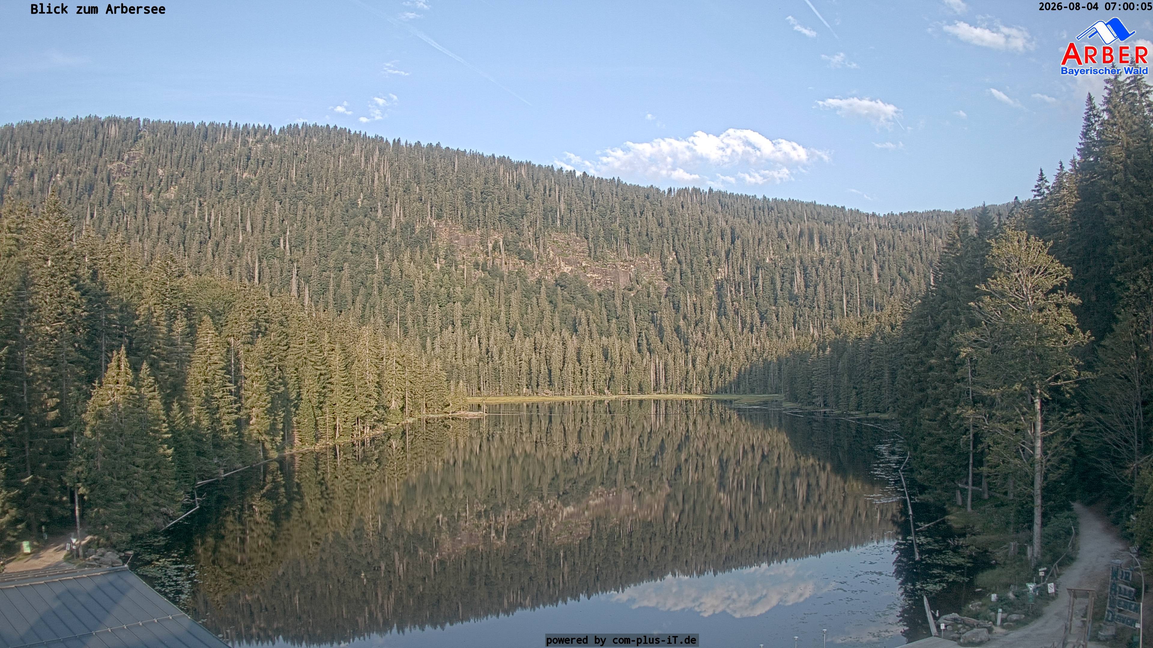 Archiv Foto Webcam Großer Arbersee - Bayerischer Wald