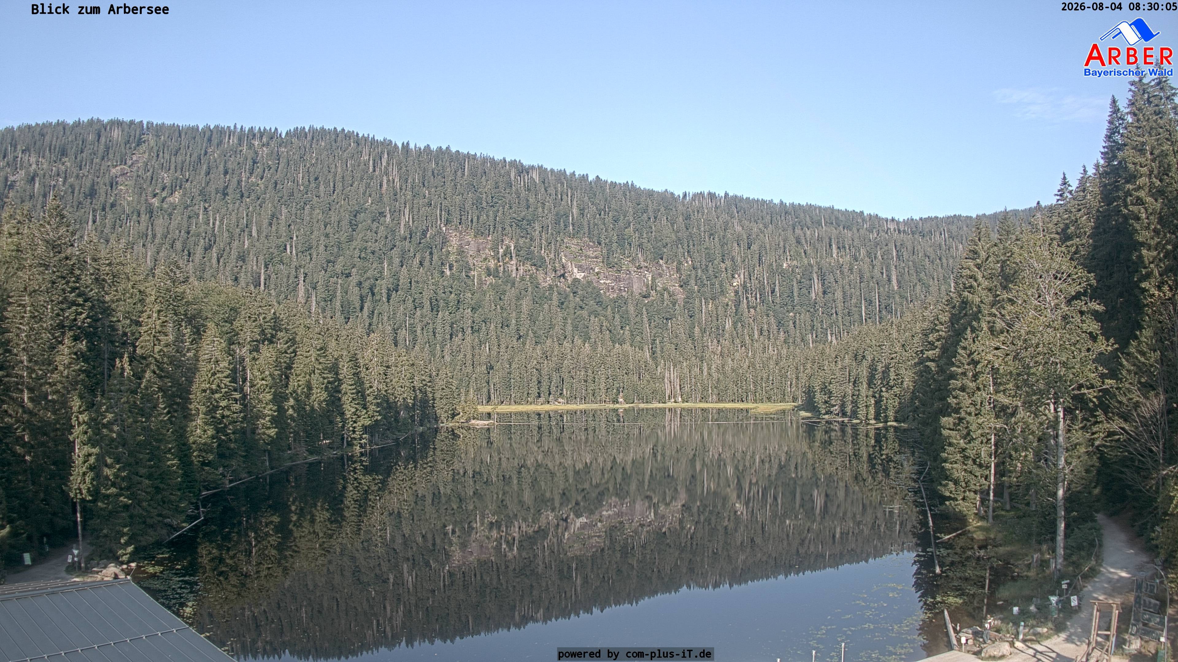 Archiv Foto Webcam Großer Arbersee - Bayerischer Wald