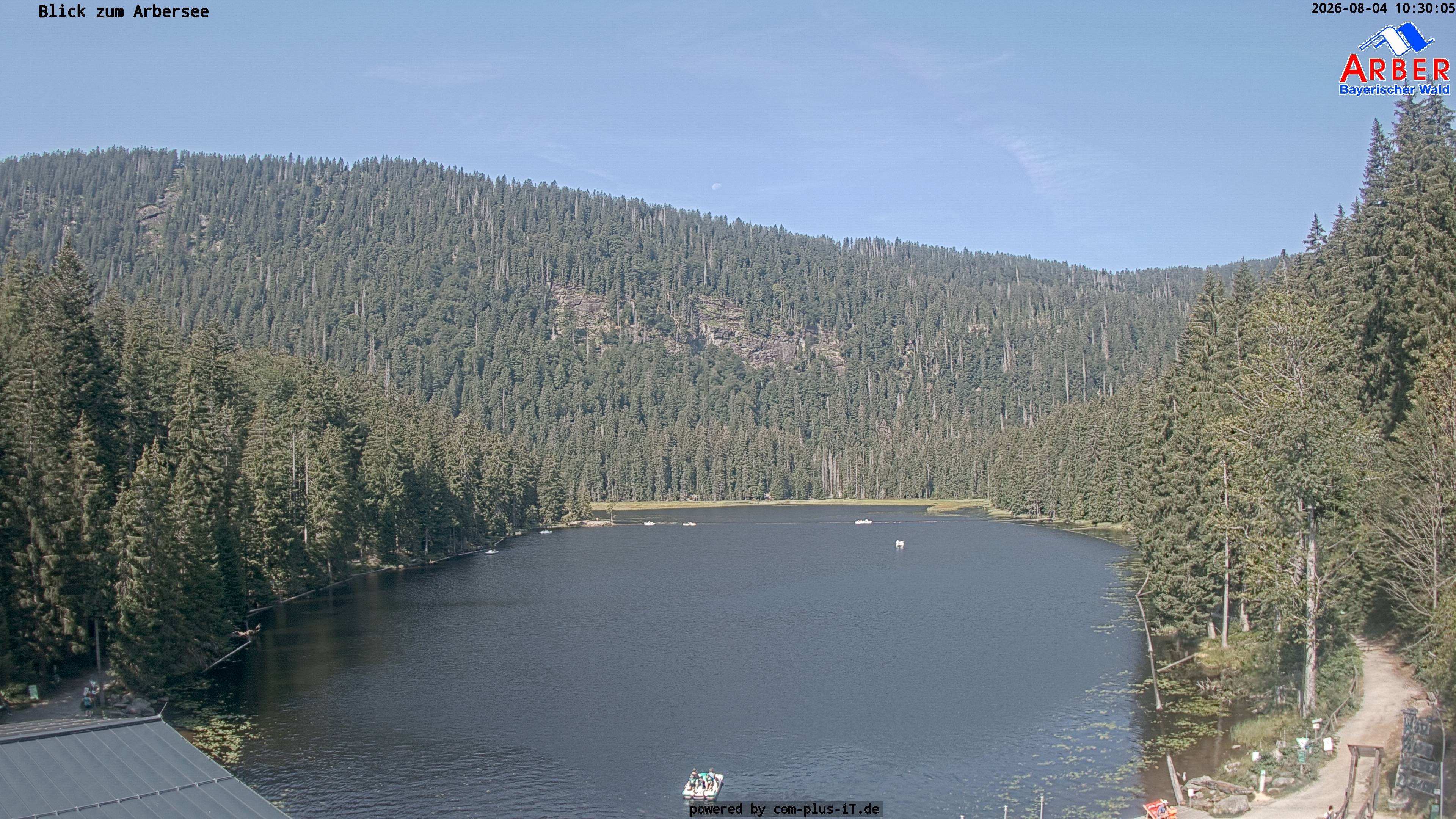 Archiv Foto Webcam Großer Arbersee - Bayerischer Wald