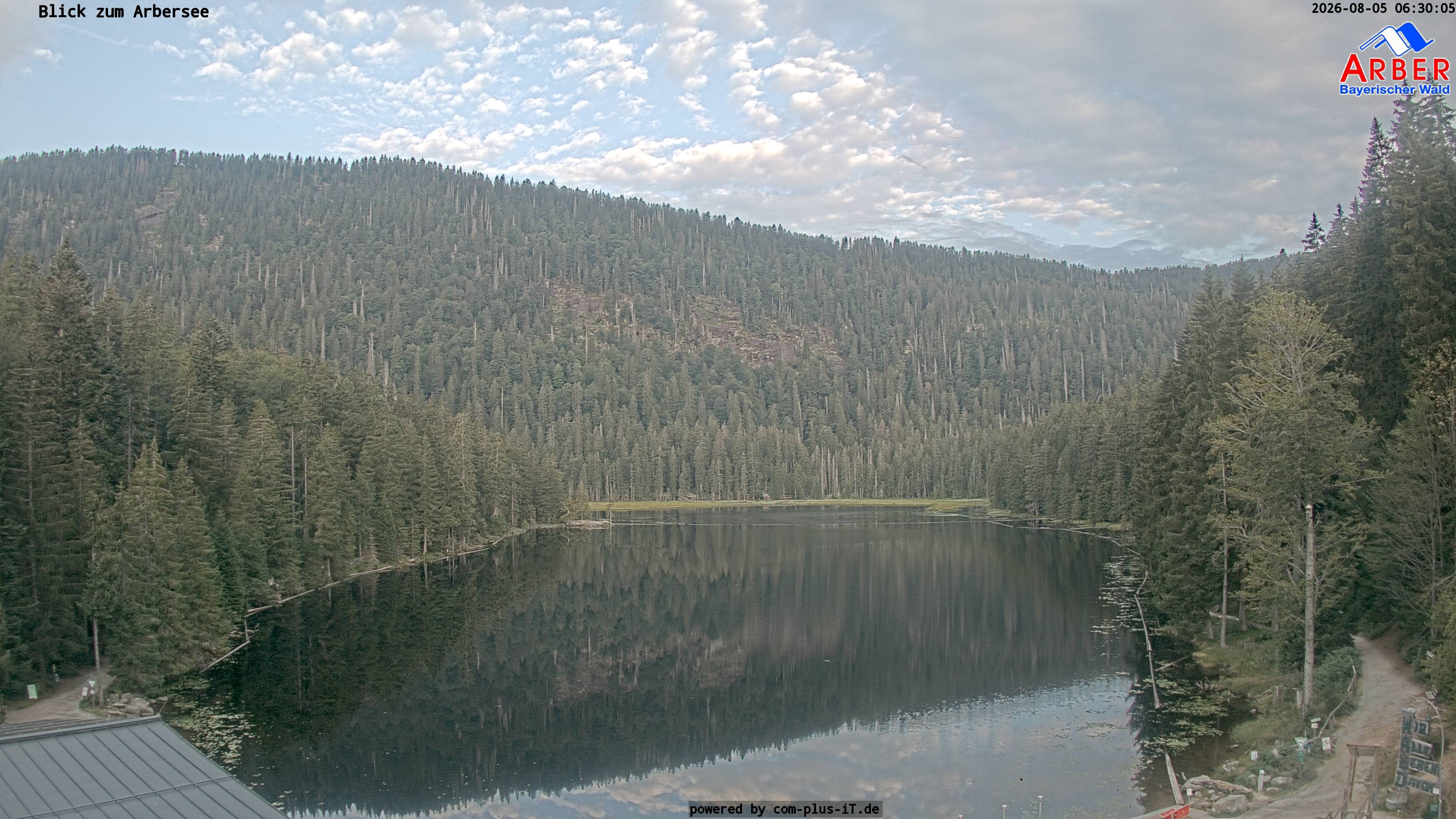 Archiv Foto Webcam Großer Arbersee - Bayerischer Wald