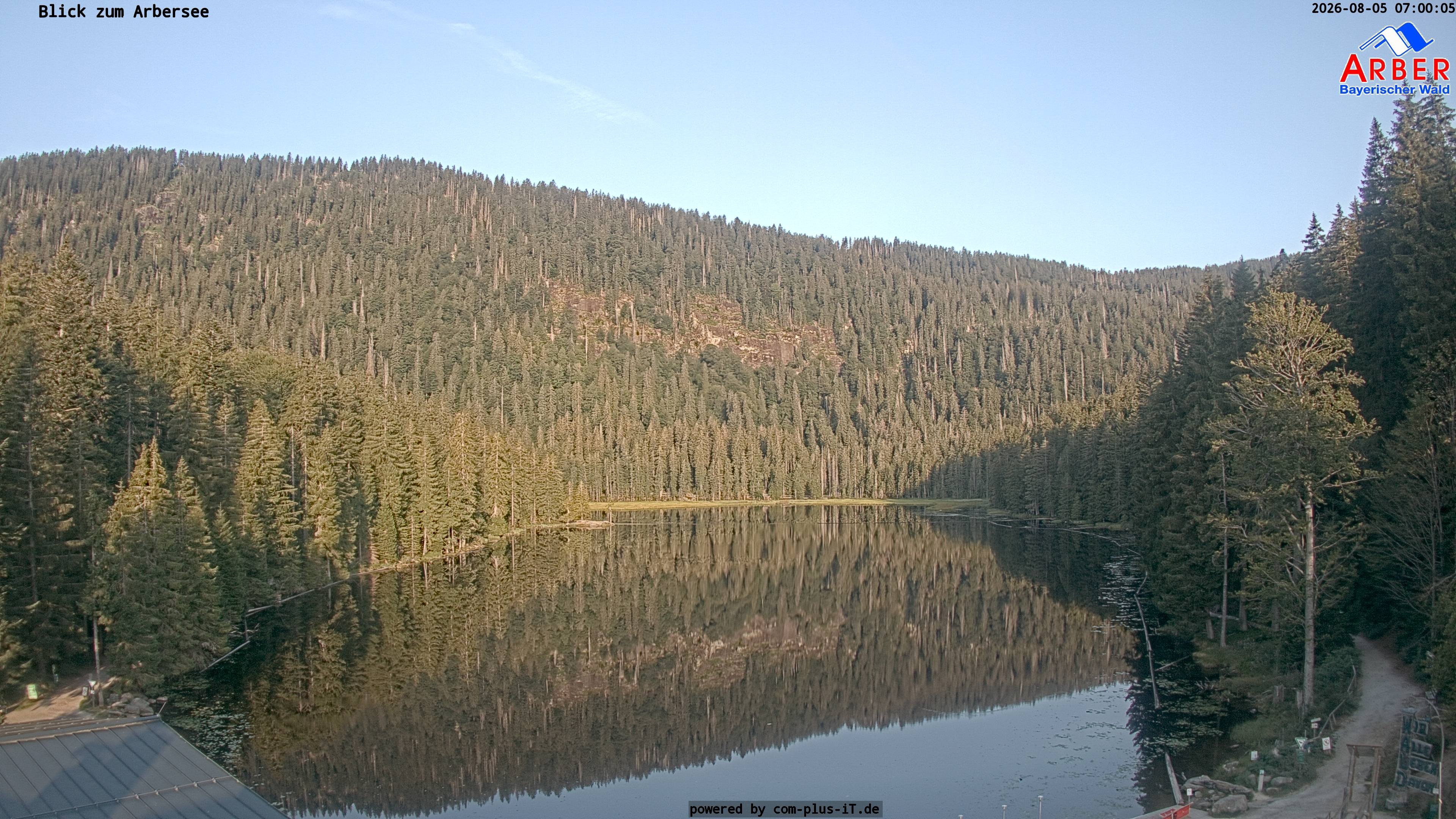 Archiv Foto Webcam Großer Arbersee - Bayerischer Wald