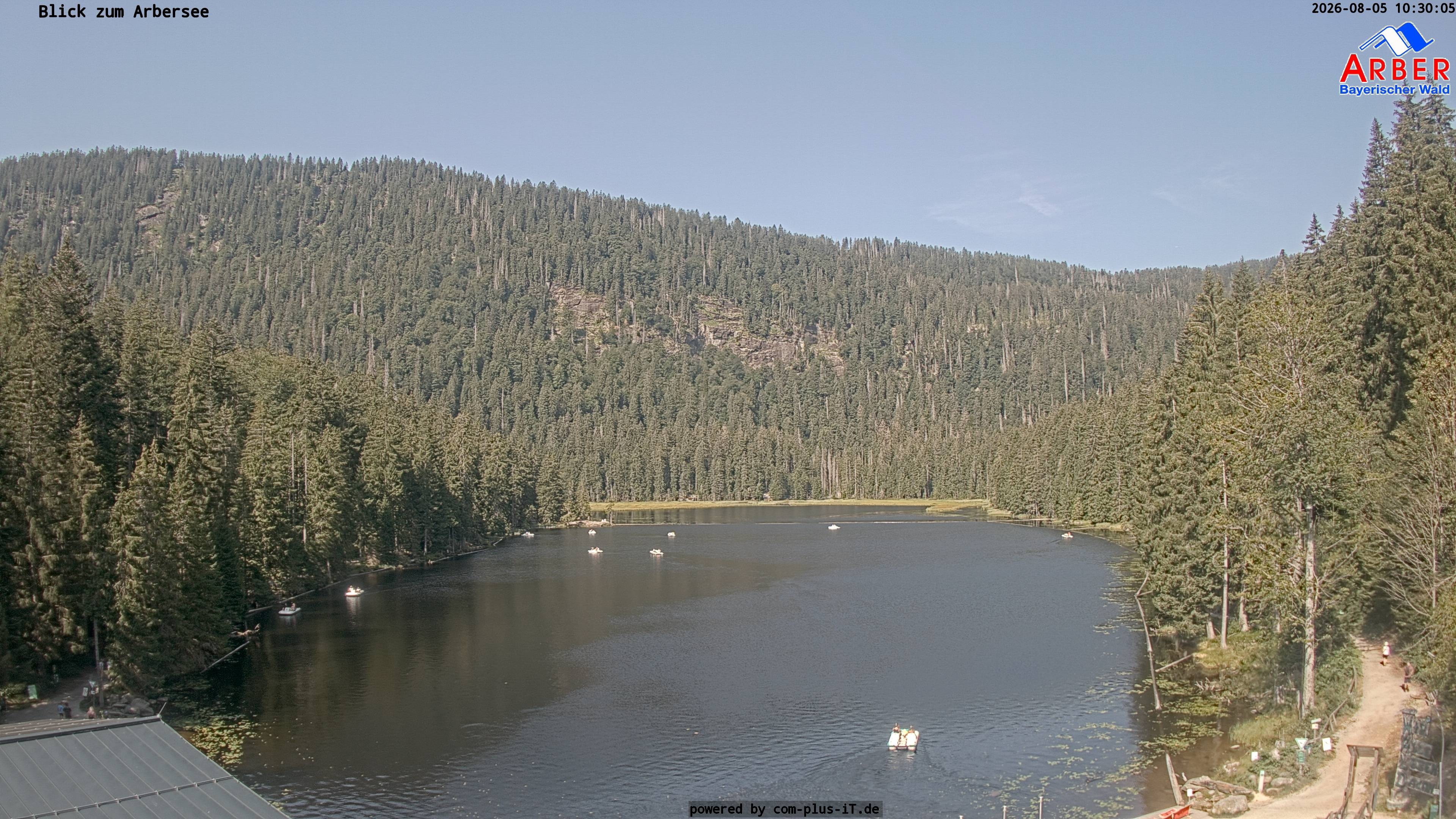 Archiv Foto Webcam Großer Arbersee - Bayerischer Wald