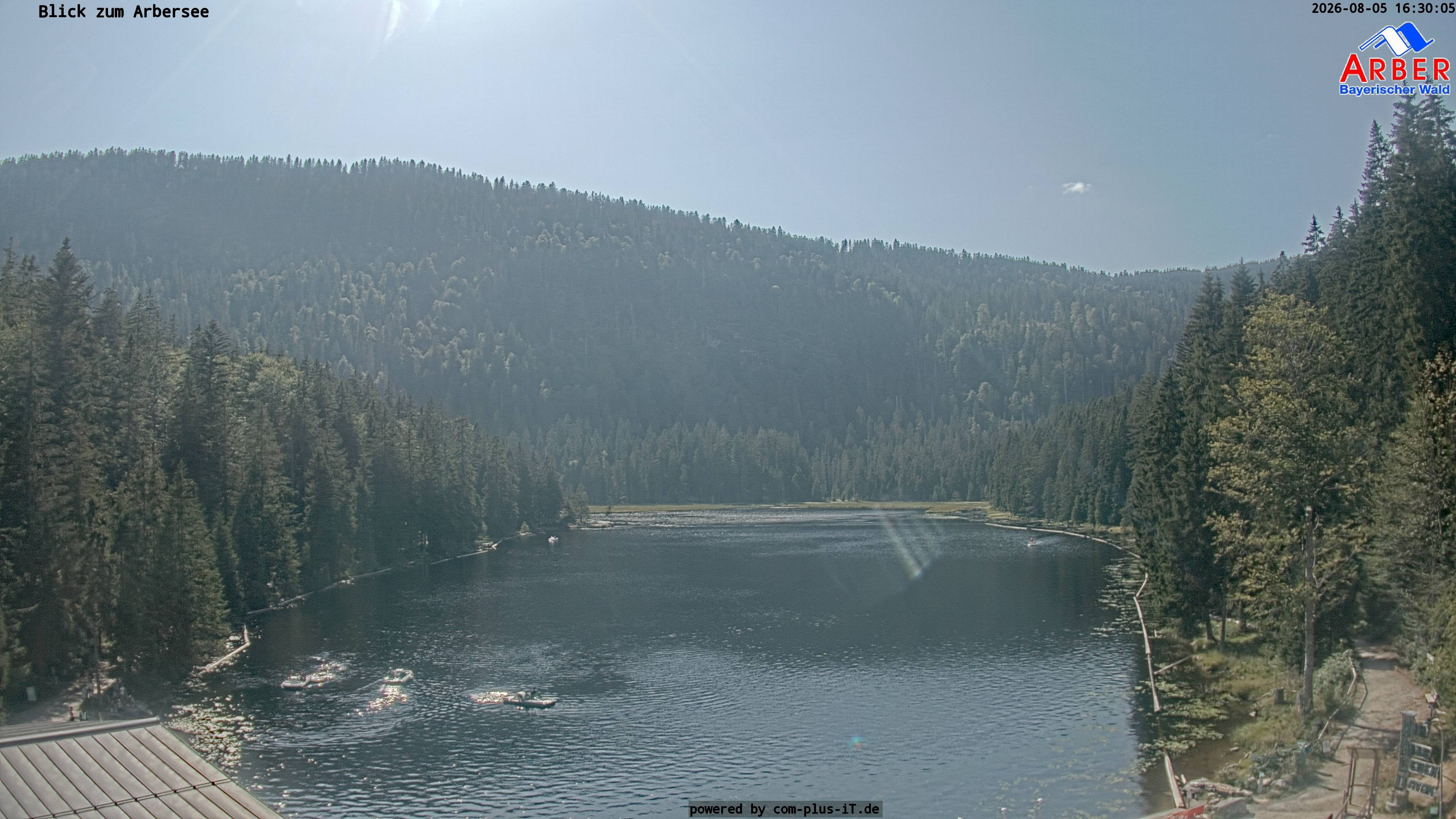 Archiv Foto Webcam Großer Arbersee - Bayerischer Wald