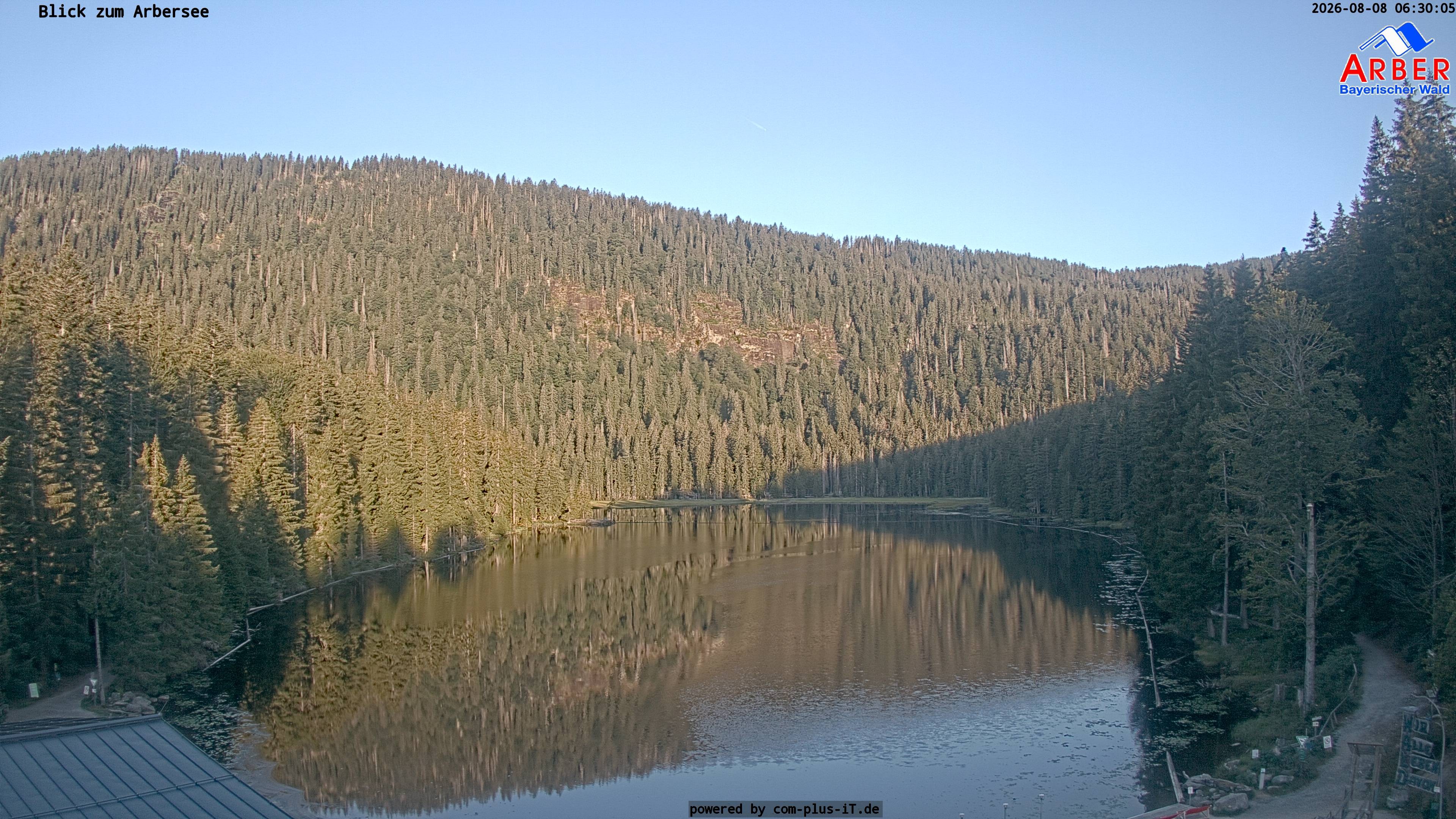 Archiv Foto Webcam Großer Arbersee - Bayerischer Wald