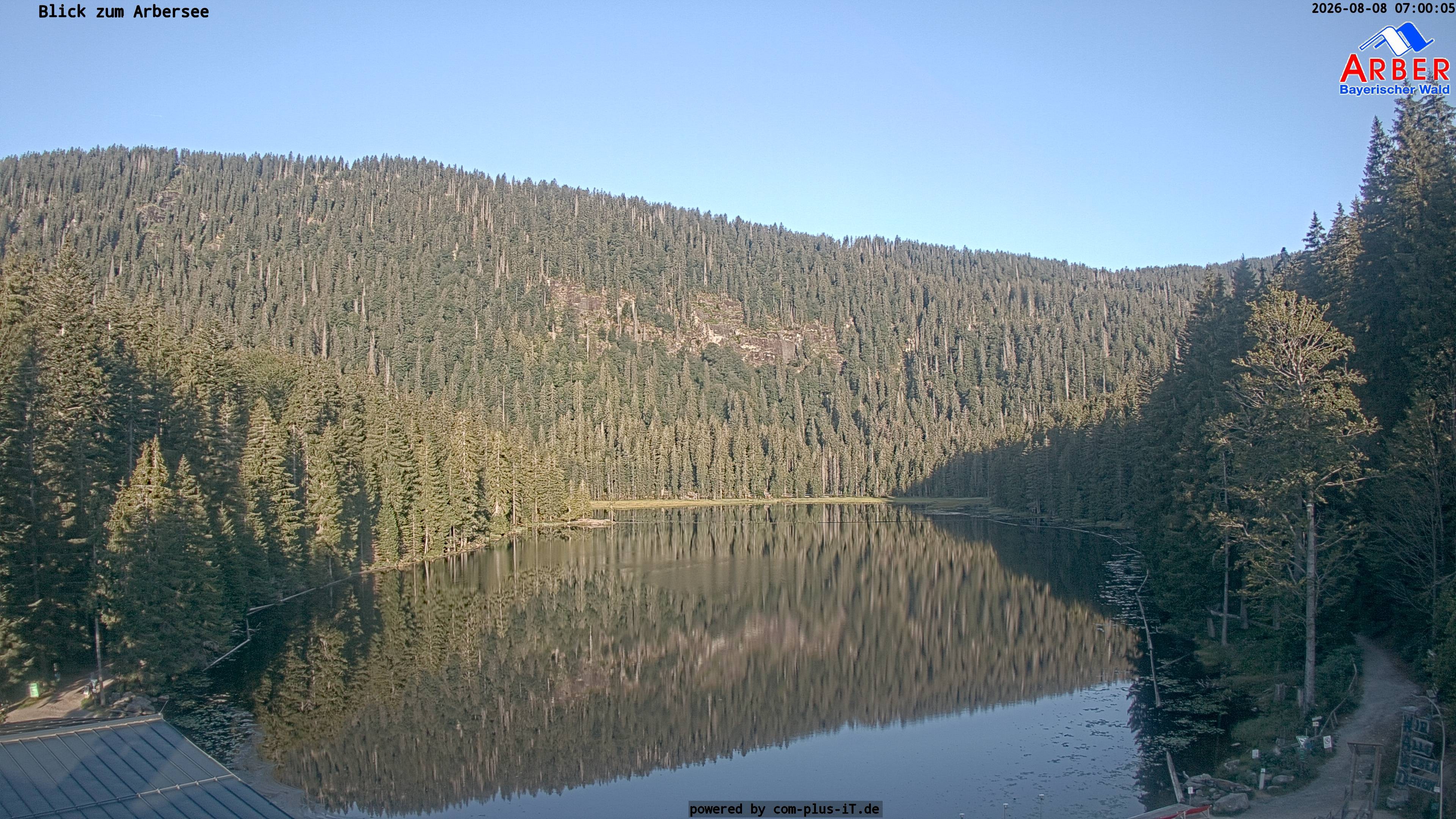 Archiv Foto Webcam Großer Arbersee - Bayerischer Wald