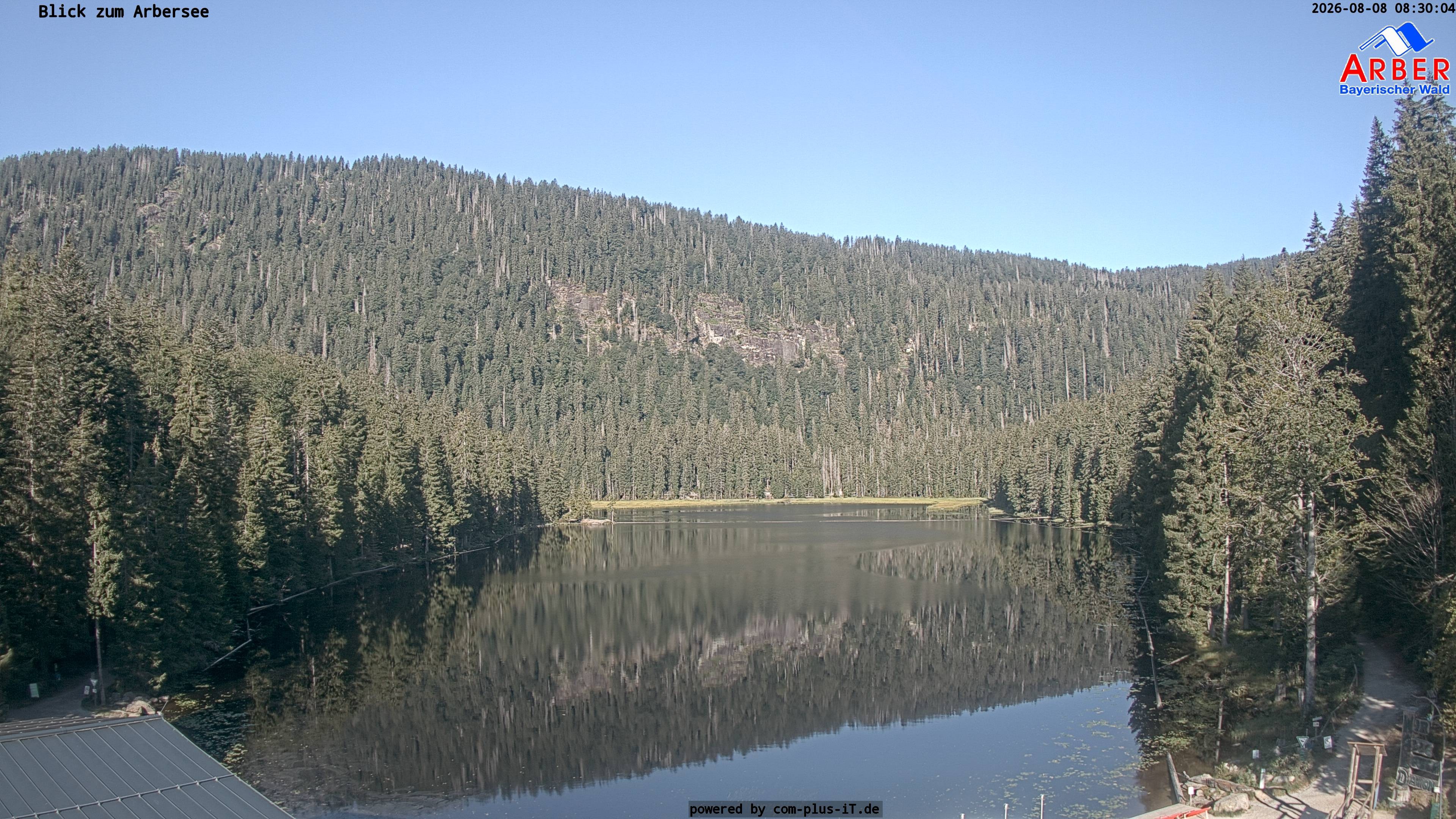 Archiv Foto Webcam Großer Arbersee - Bayerischer Wald