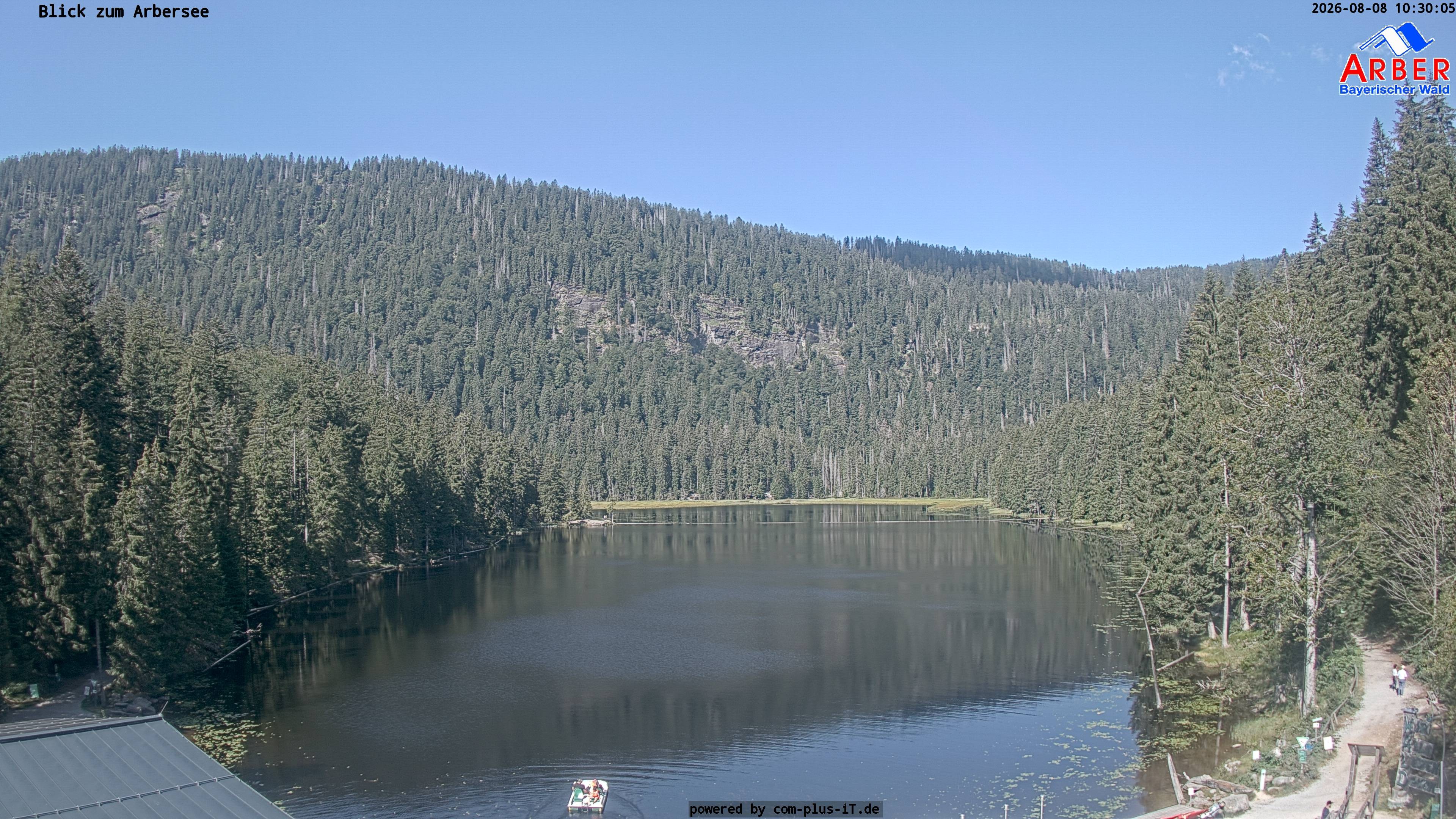 Archiv Foto Webcam Großer Arbersee - Bayerischer Wald