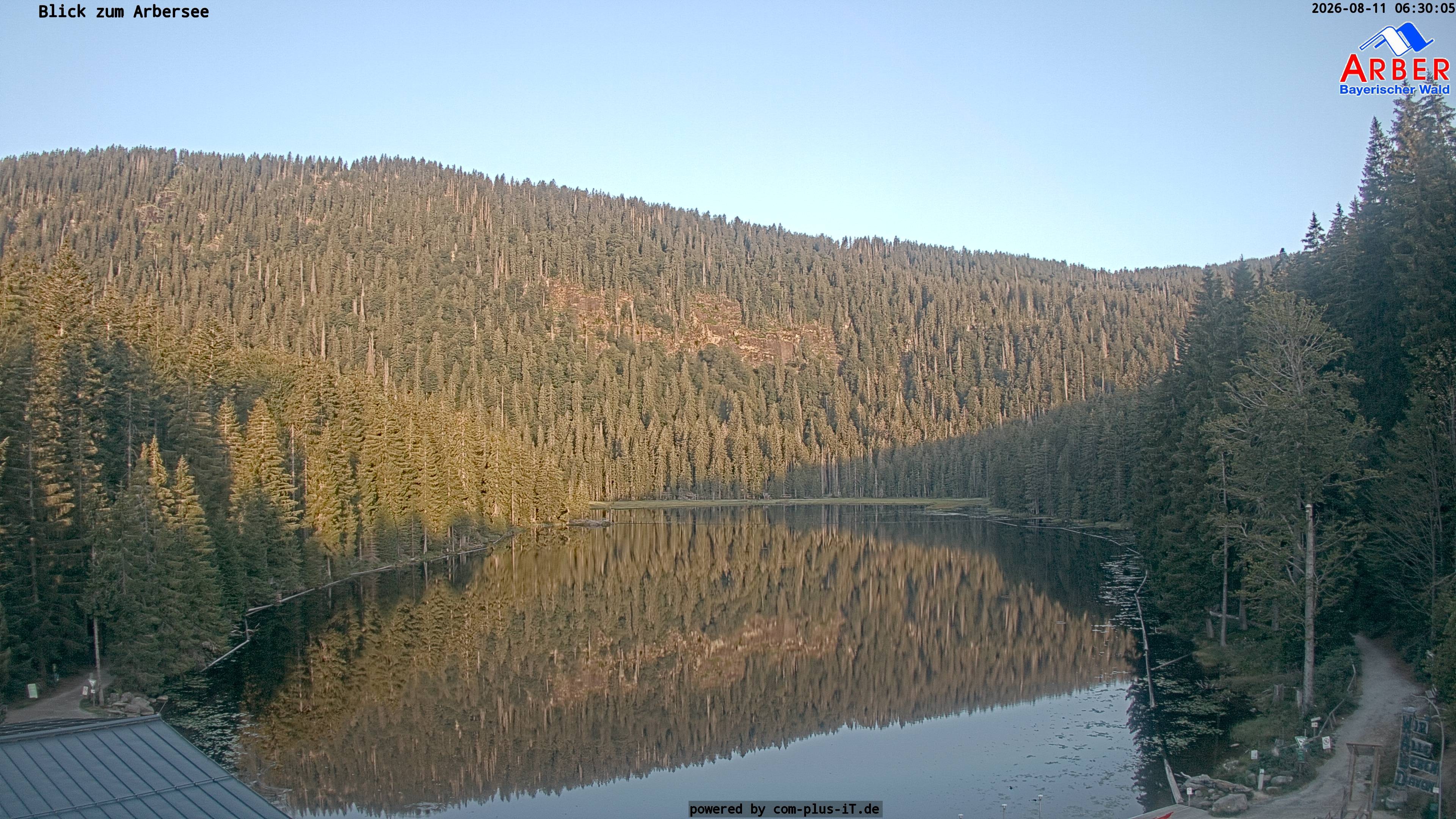 Archiv Foto Webcam Großer Arbersee - Bayerischer Wald