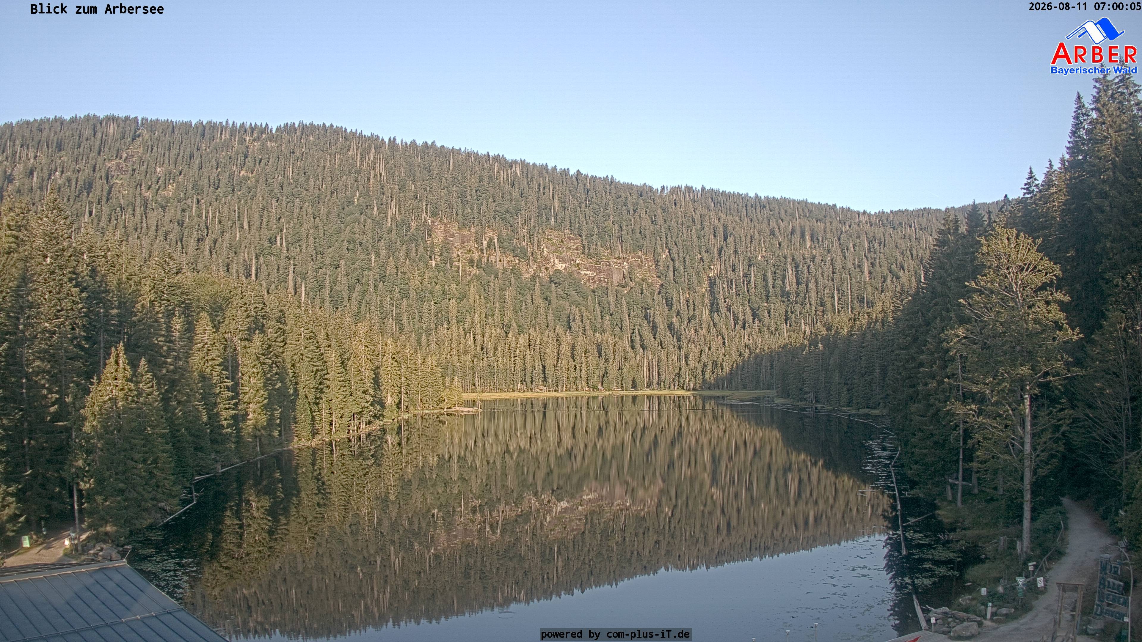 Archiv Foto Webcam Großer Arbersee - Bayerischer Wald