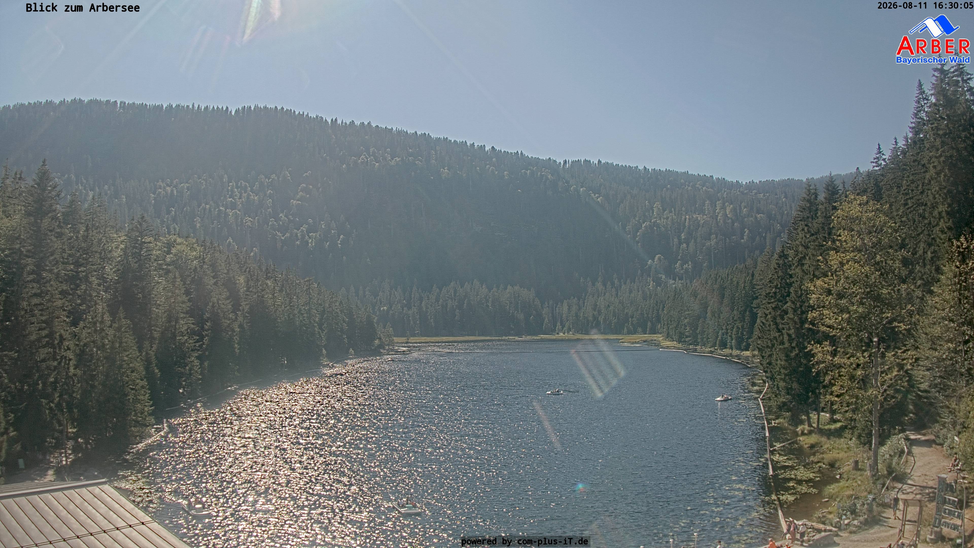 Archiv Foto Webcam Großer Arbersee - Bayerischer Wald