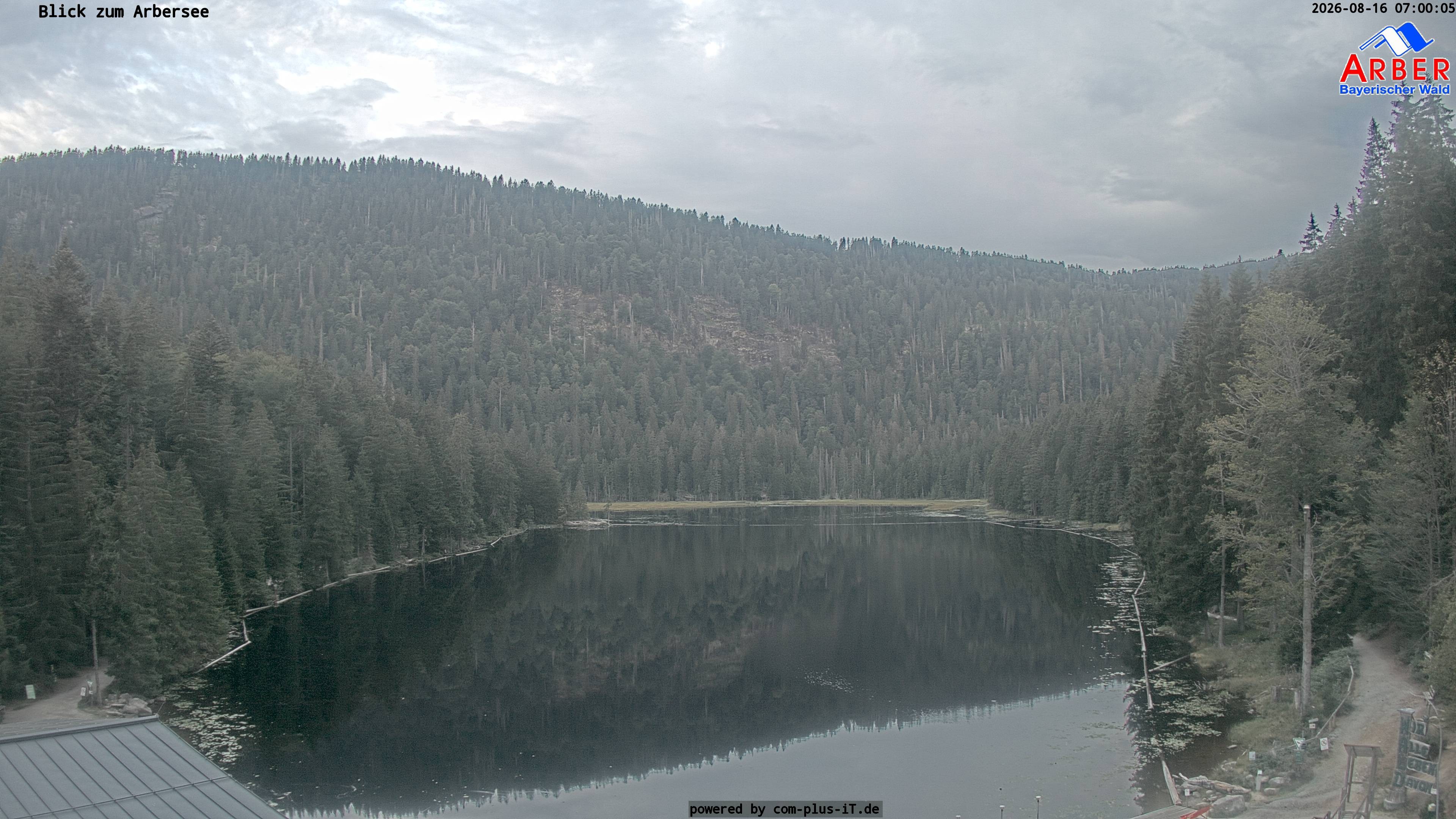 Archiv Foto Webcam Großer Arbersee - Bayerischer Wald