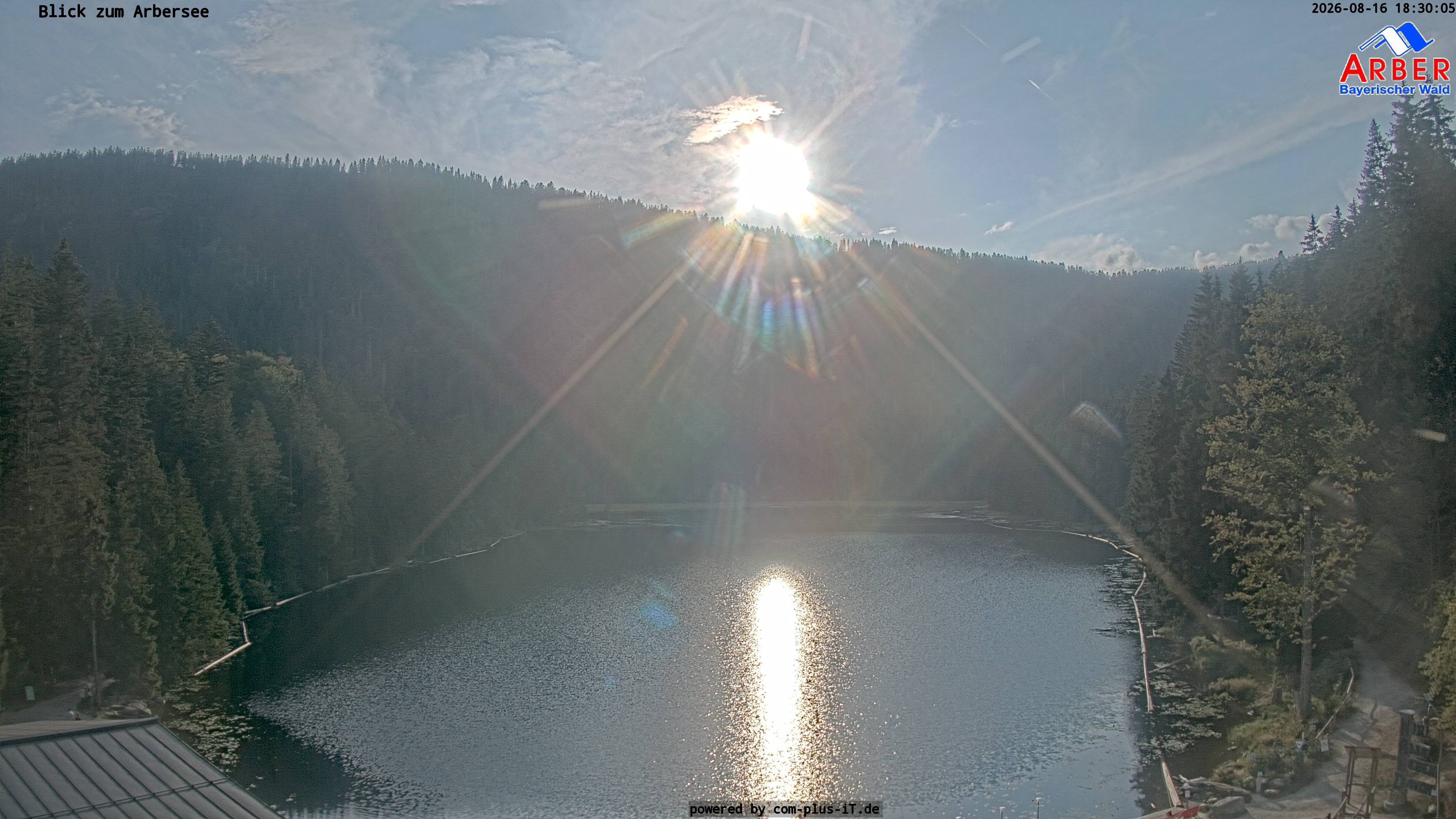 Archiv Foto Webcam Großer Arbersee - Bayerischer Wald