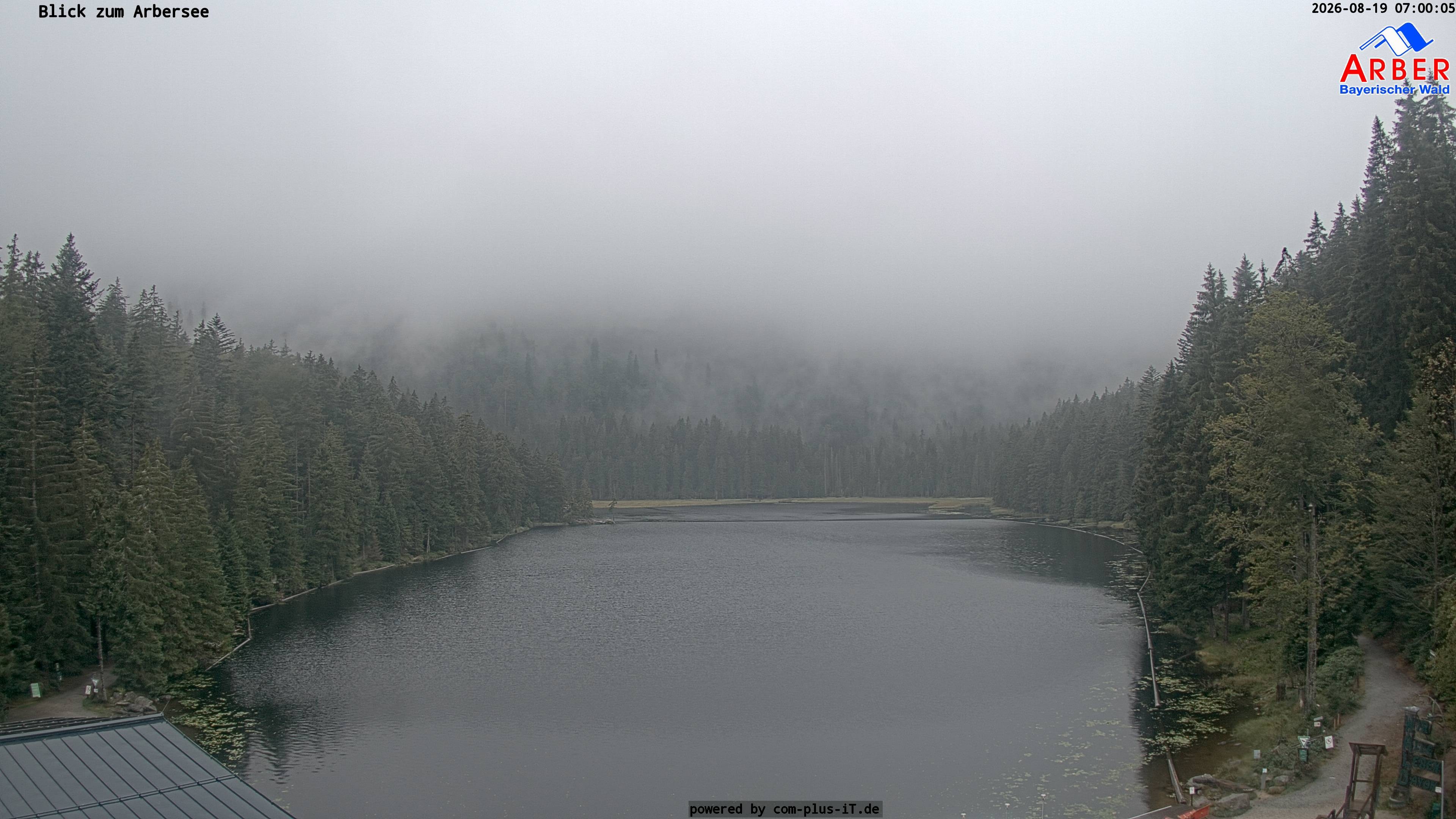 Archiv Foto Webcam Großer Arbersee - Bayerischer Wald