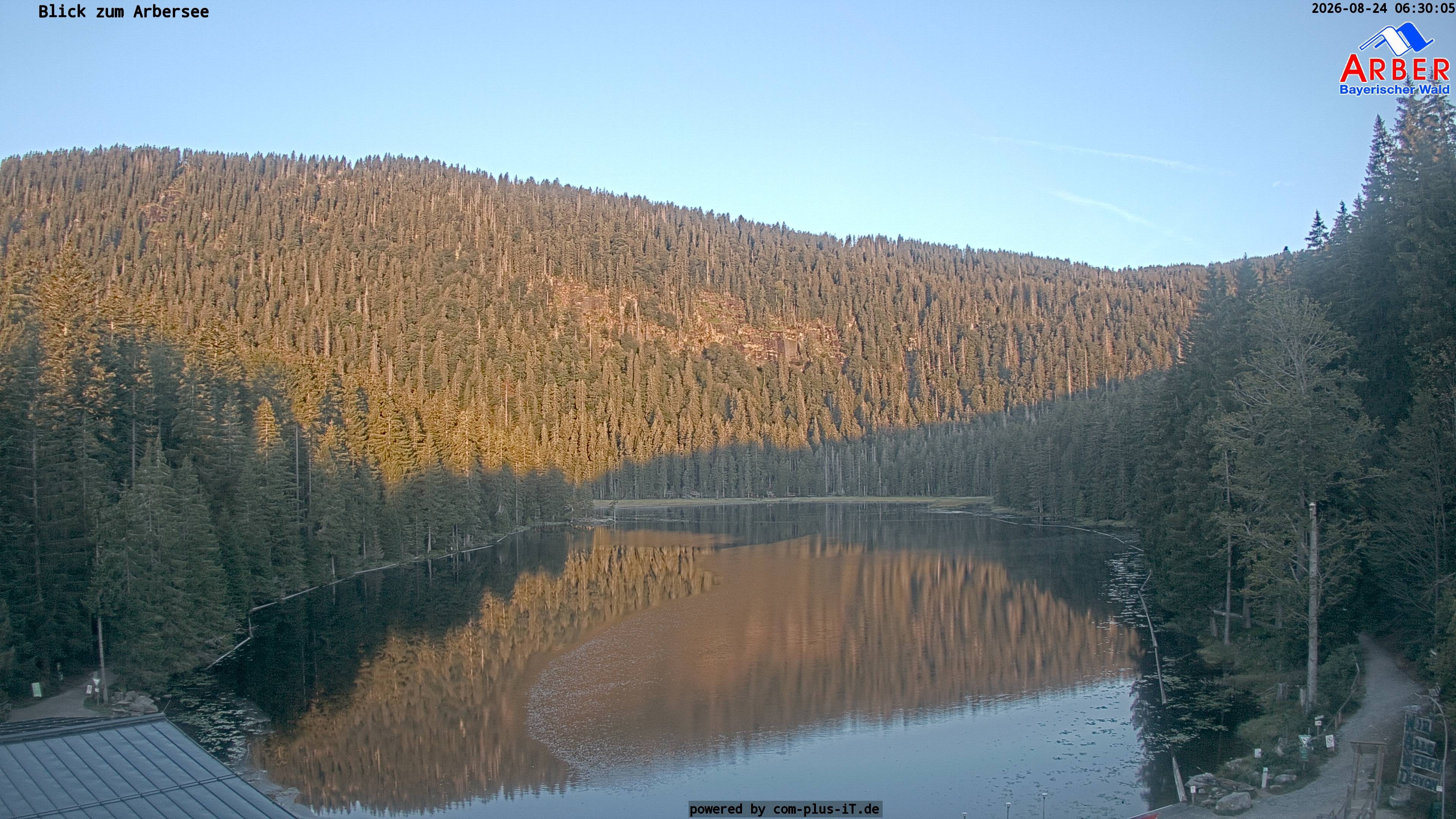 Archiv Foto Webcam Großer Arbersee - Bayerischer Wald