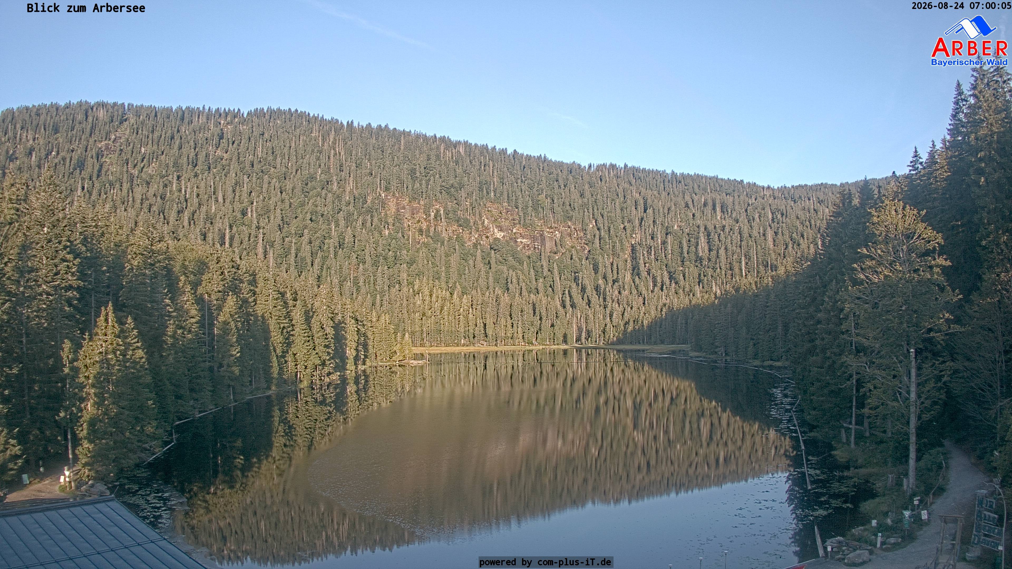 Archiv Foto Webcam Großer Arbersee - Bayerischer Wald