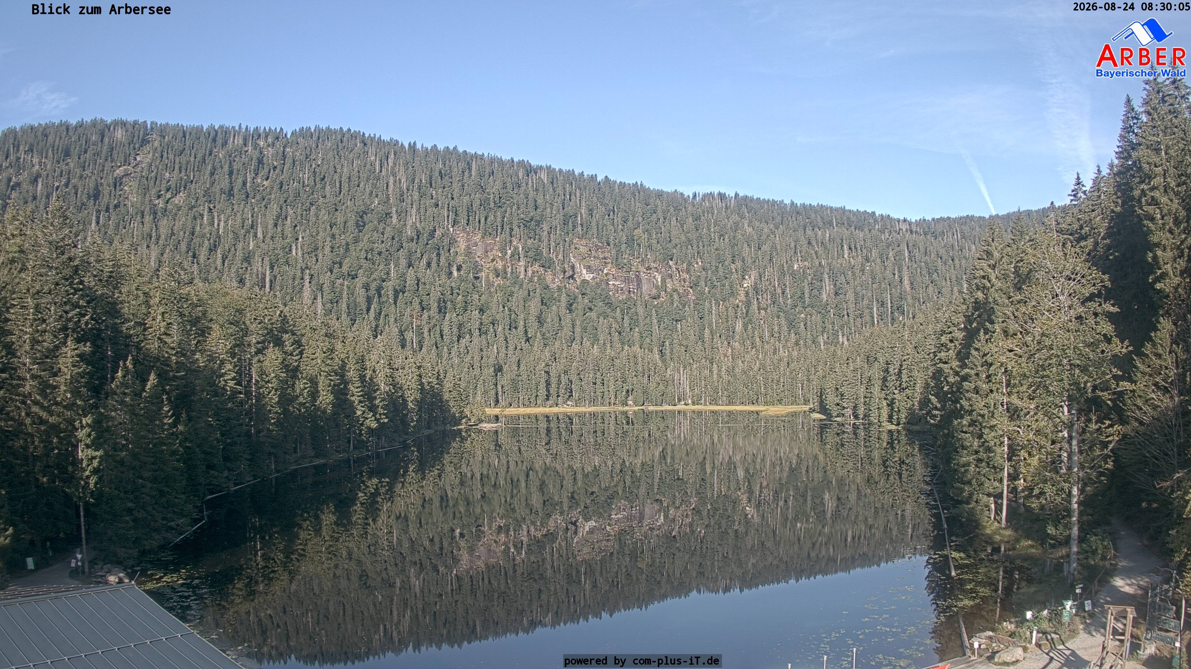 Archiv Foto Webcam Großer Arbersee - Bayerischer Wald