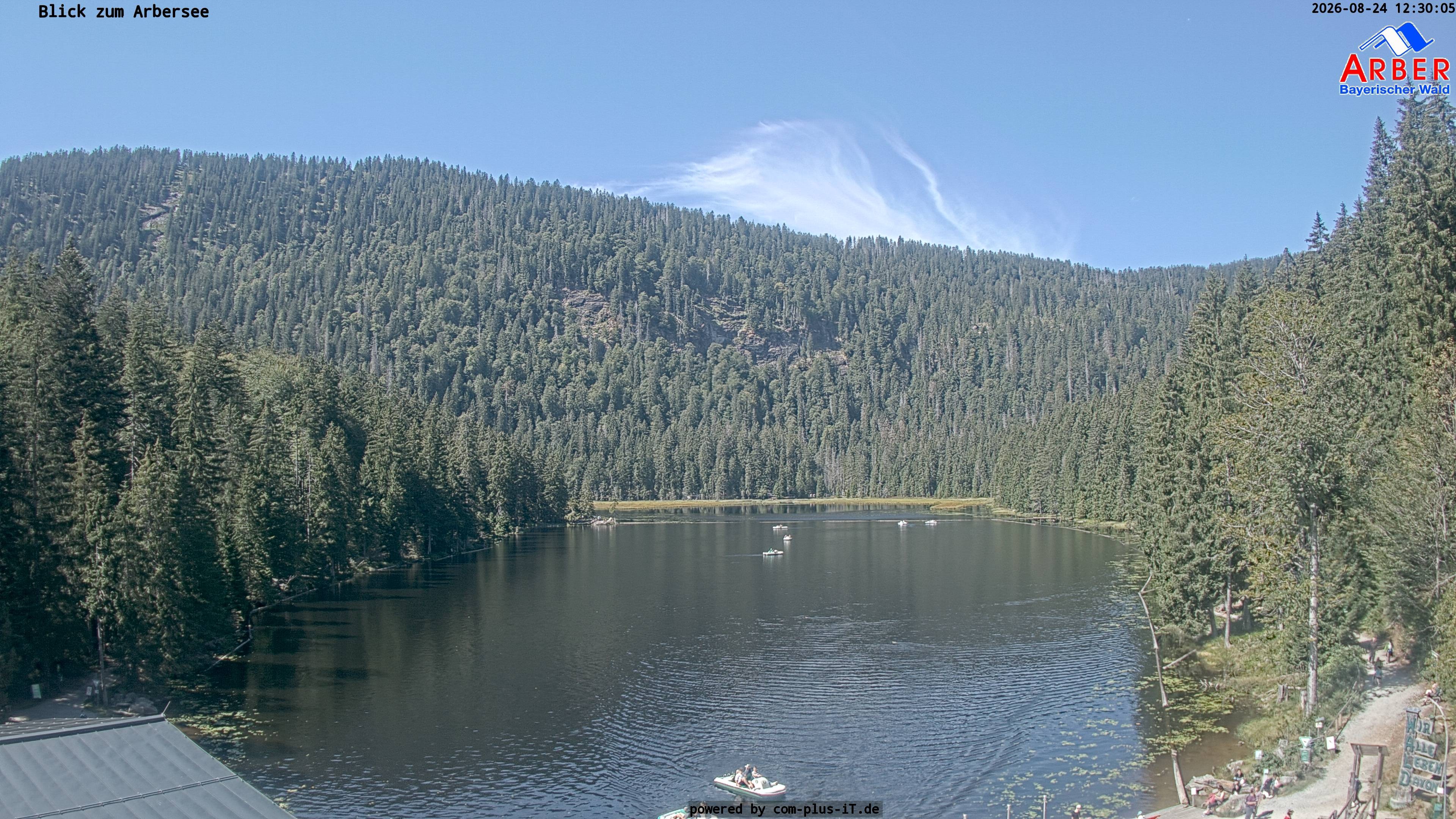 Archiv Foto Webcam Großer Arbersee - Bayerischer Wald