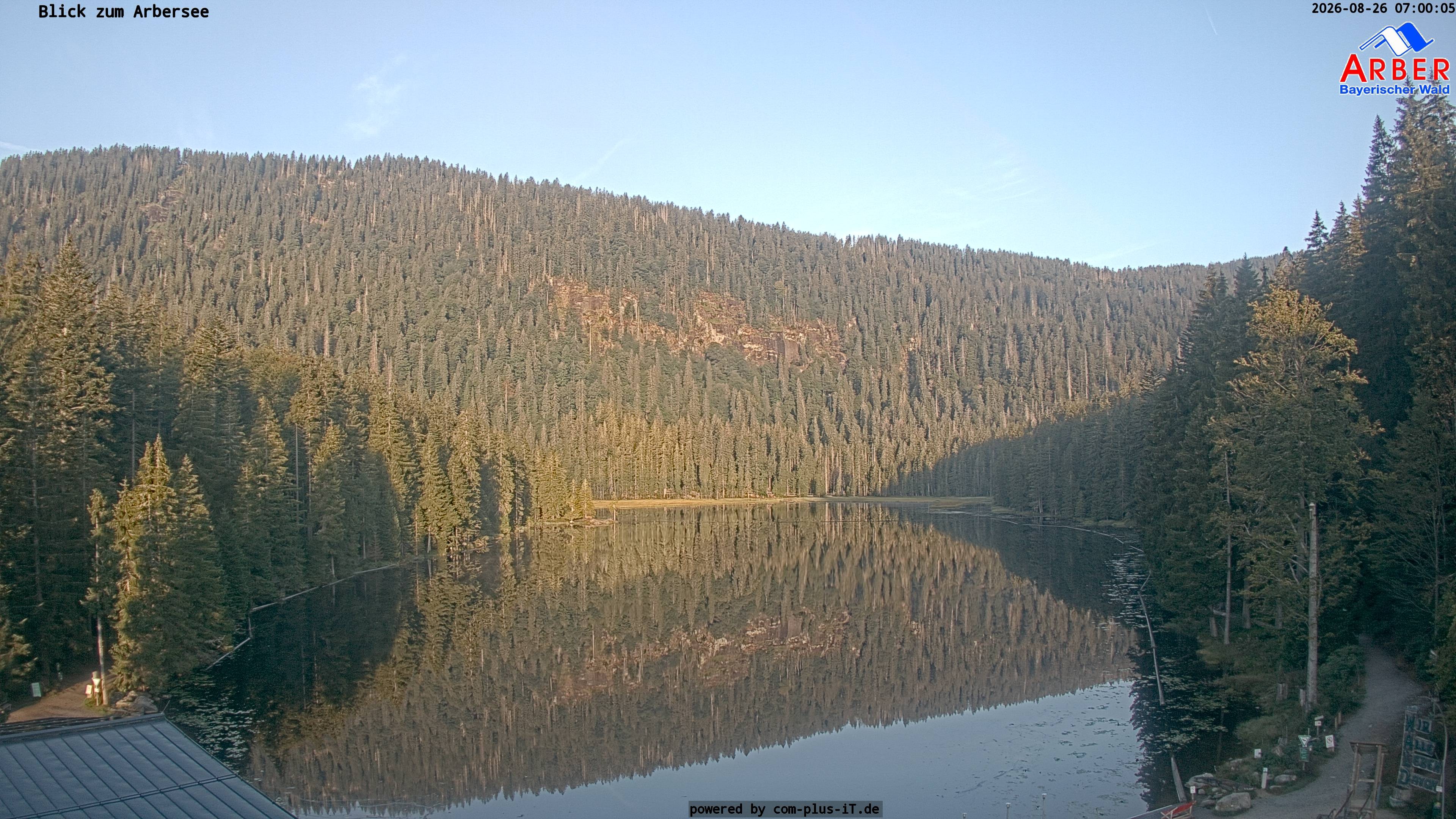 Archiv Foto Webcam Großer Arbersee - Bayerischer Wald