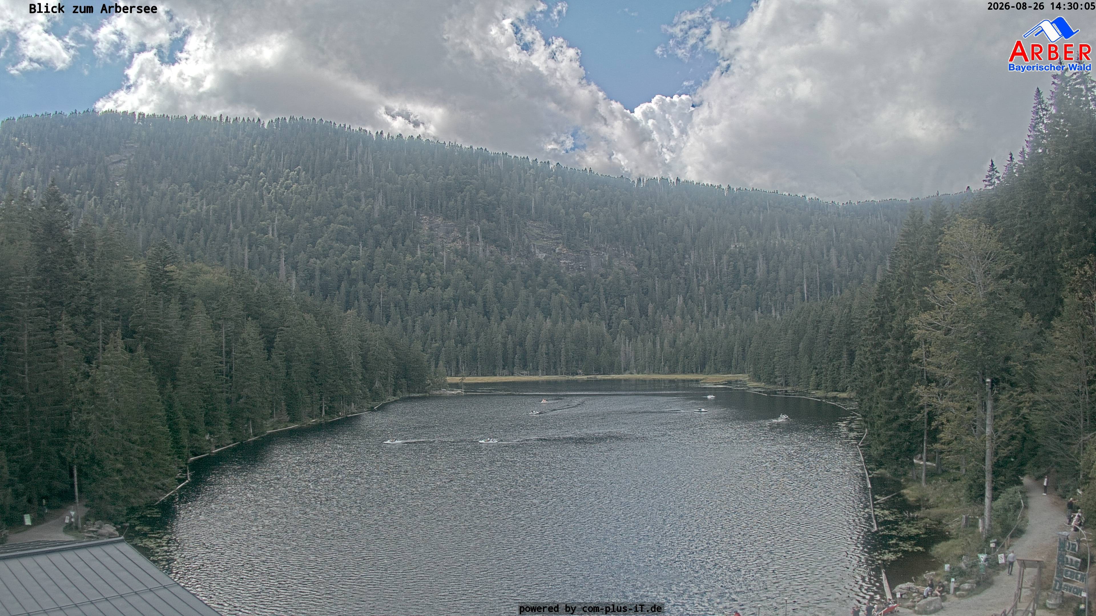 Archiv Foto Webcam Großer Arbersee - Bayerischer Wald