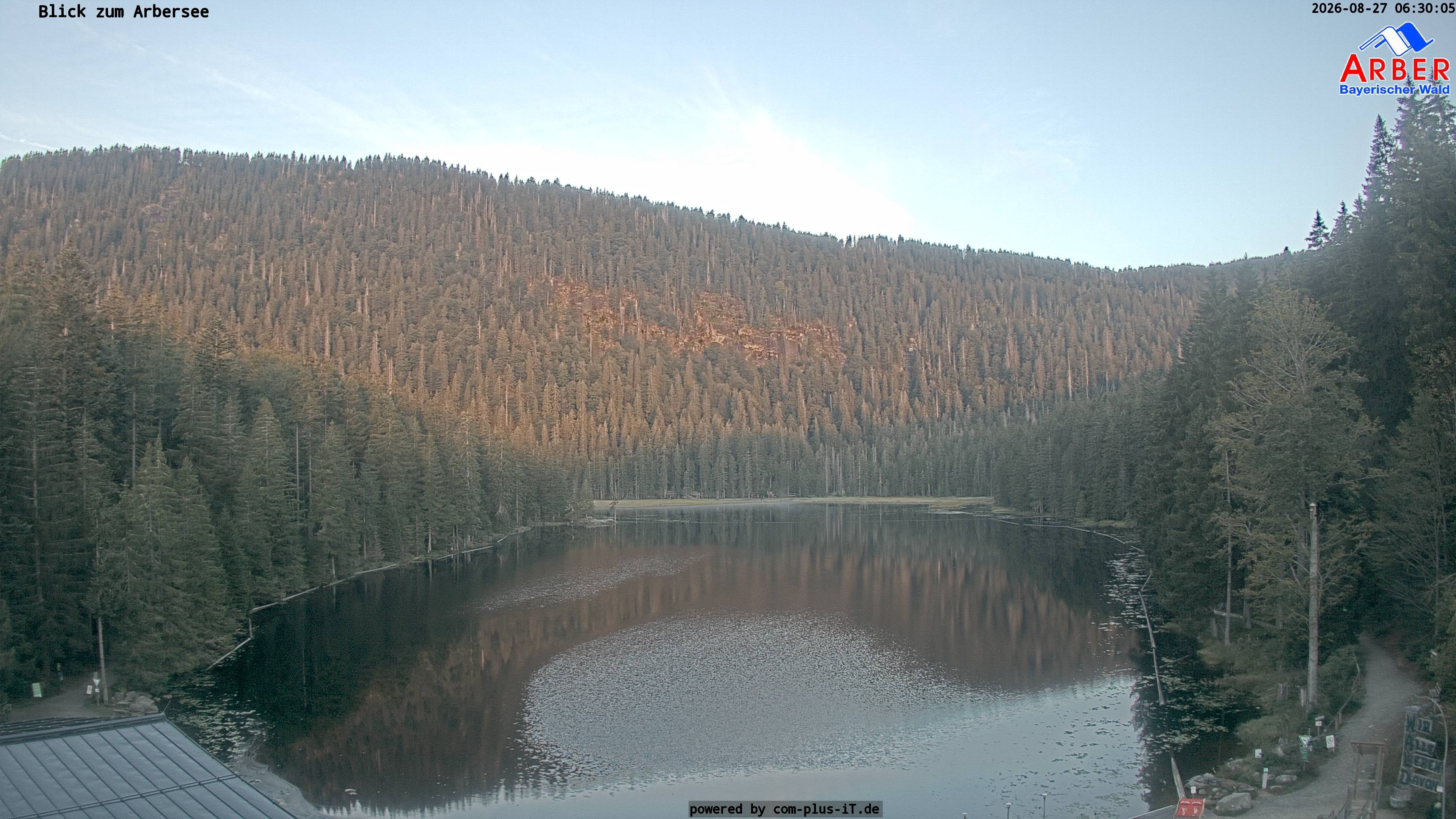 Archiv Foto Webcam Großer Arbersee - Bayerischer Wald