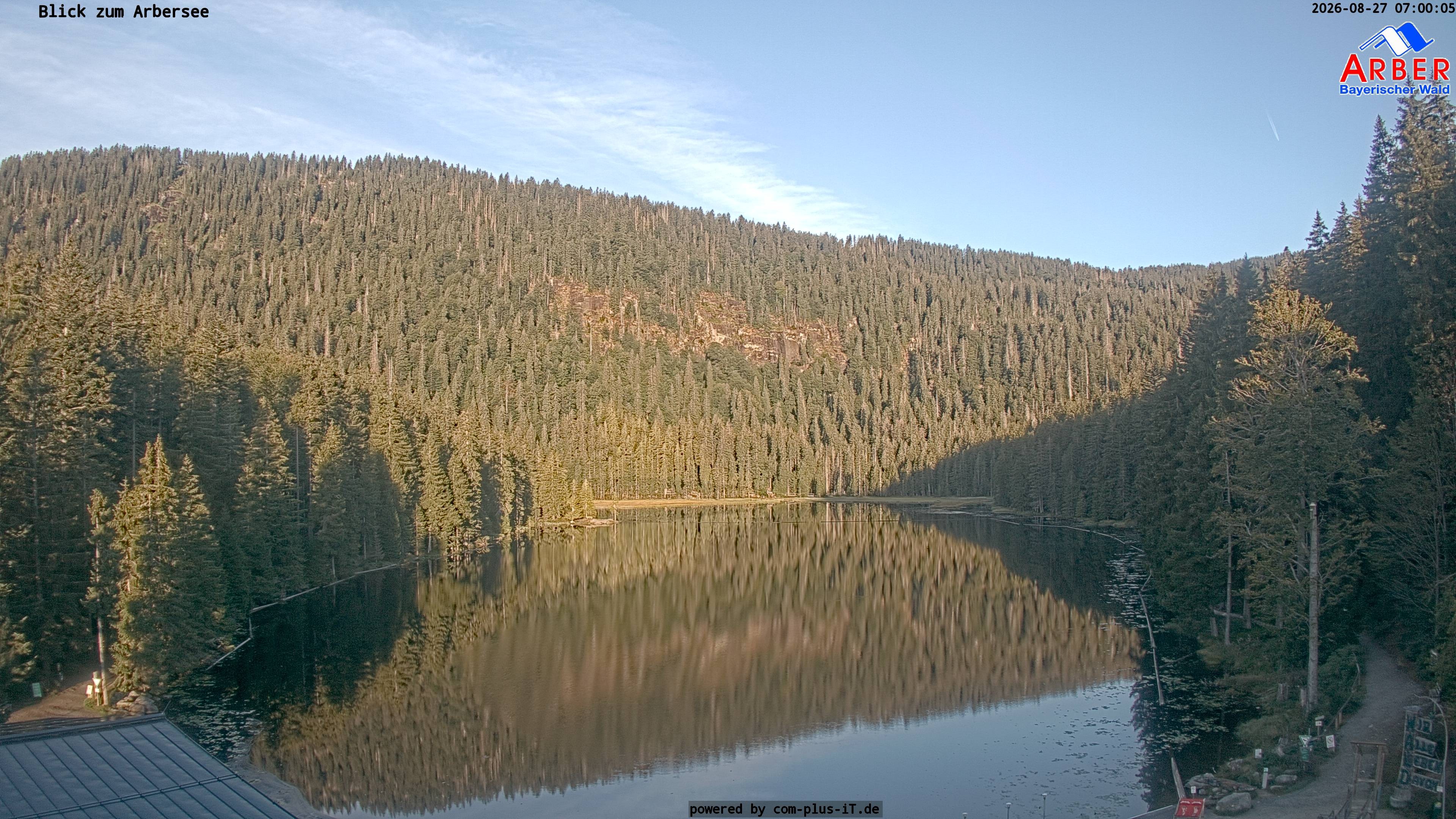 Archiv Foto Webcam Großer Arbersee - Bayerischer Wald