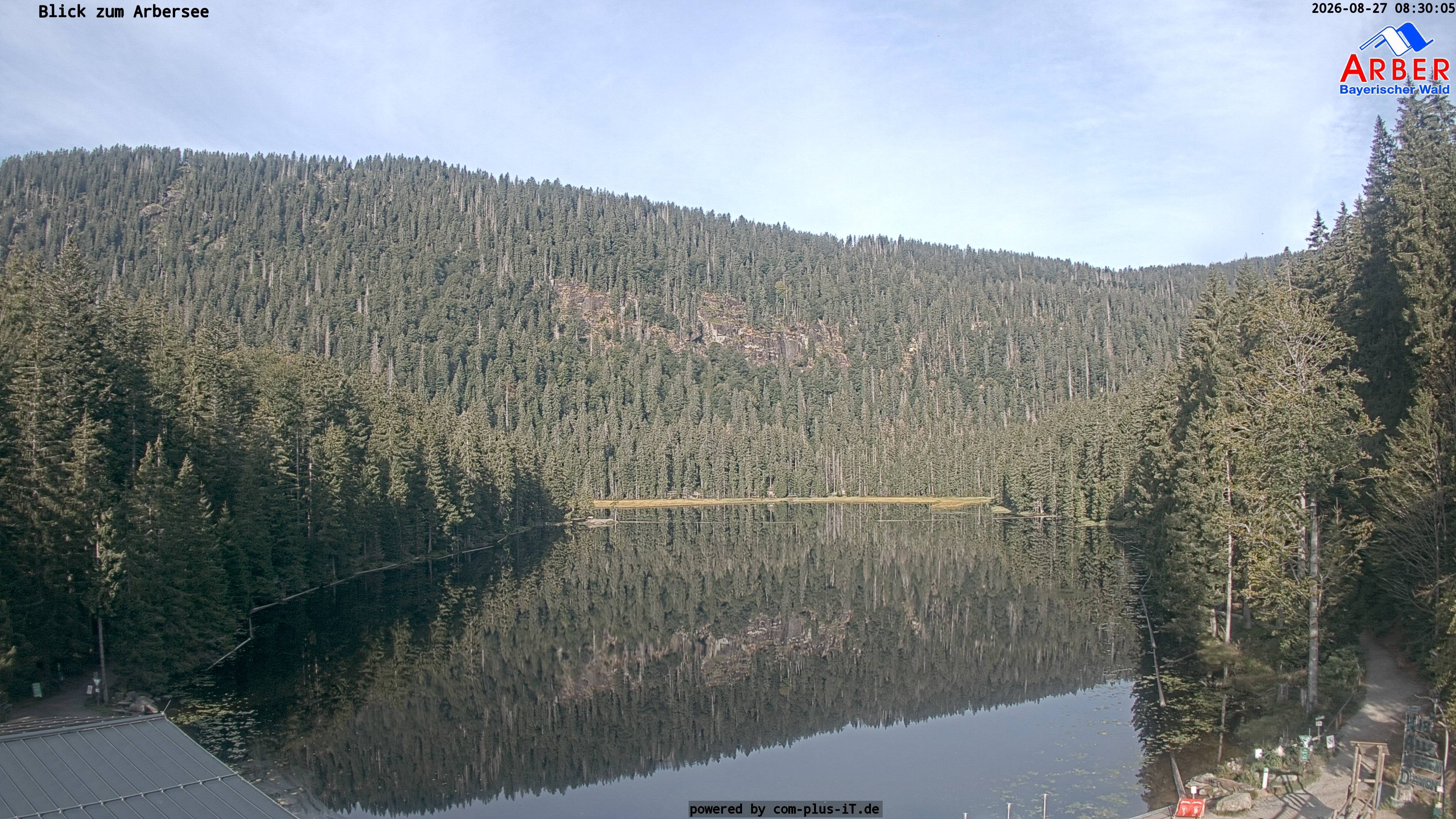Archiv Foto Webcam Großer Arbersee - Bayerischer Wald