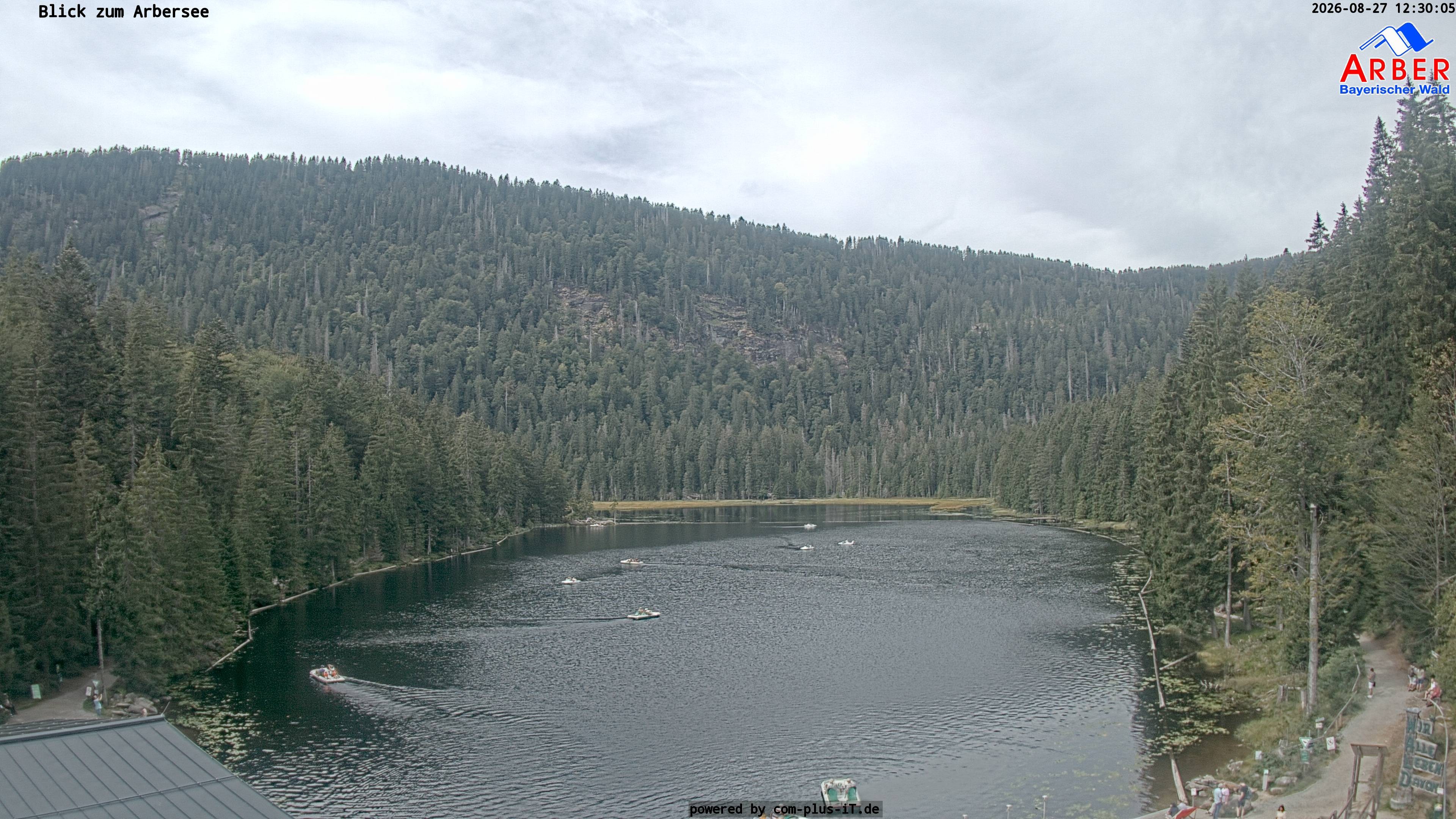 Archiv Foto Webcam Großer Arbersee - Bayerischer Wald