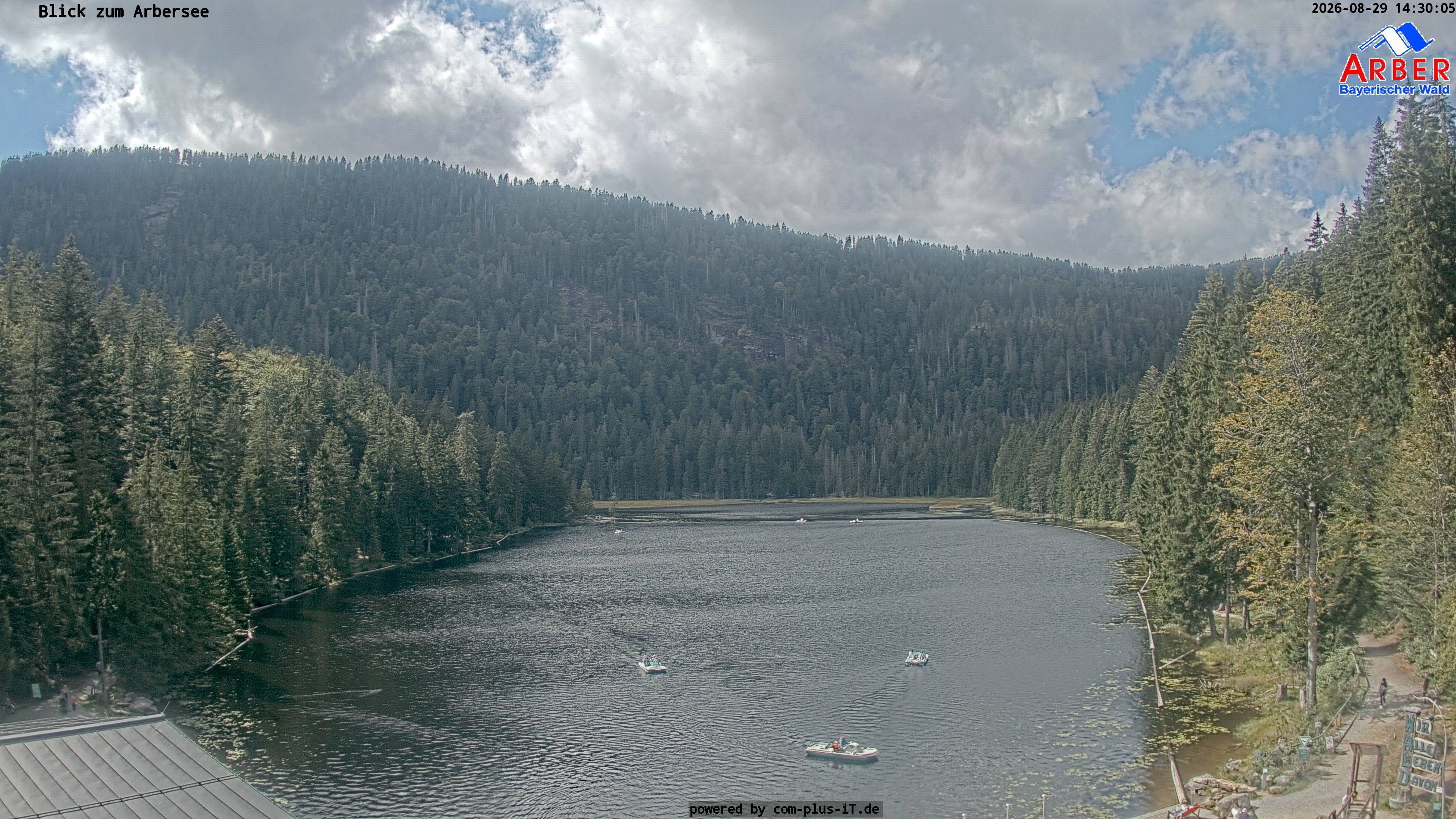 Archiv Foto Webcam Großer Arbersee - Bayerischer Wald