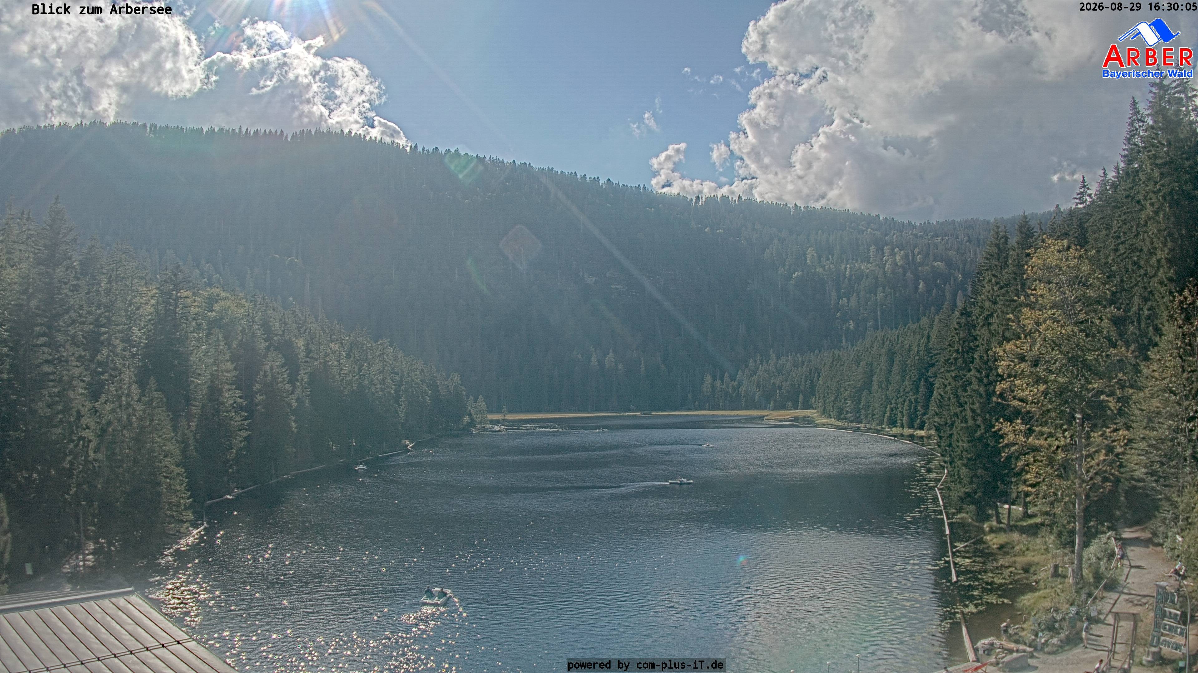 Archiv Foto Webcam Großer Arbersee - Bayerischer Wald