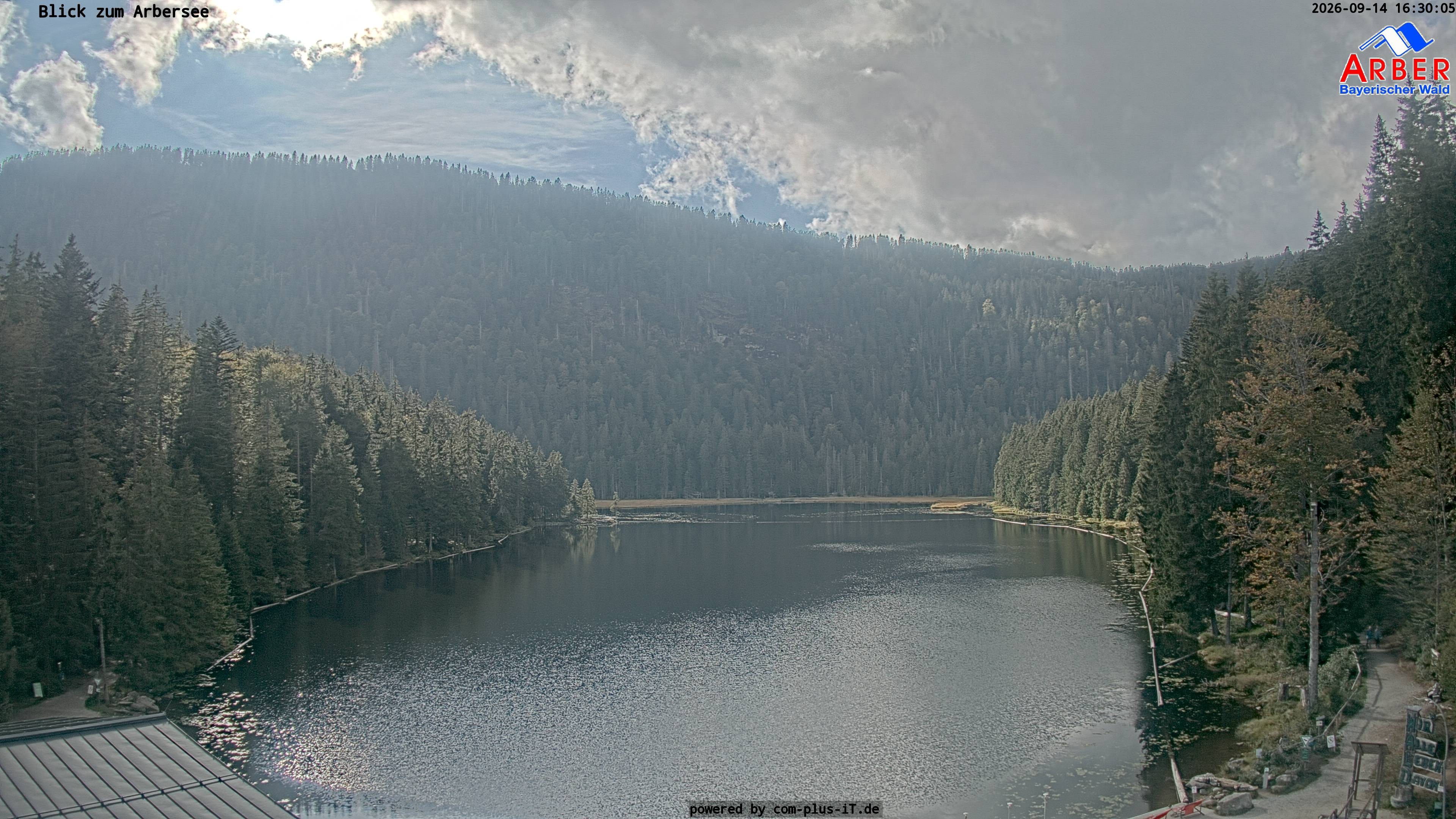 Archiv Foto Webcam Großer Arbersee - Bayerischer Wald