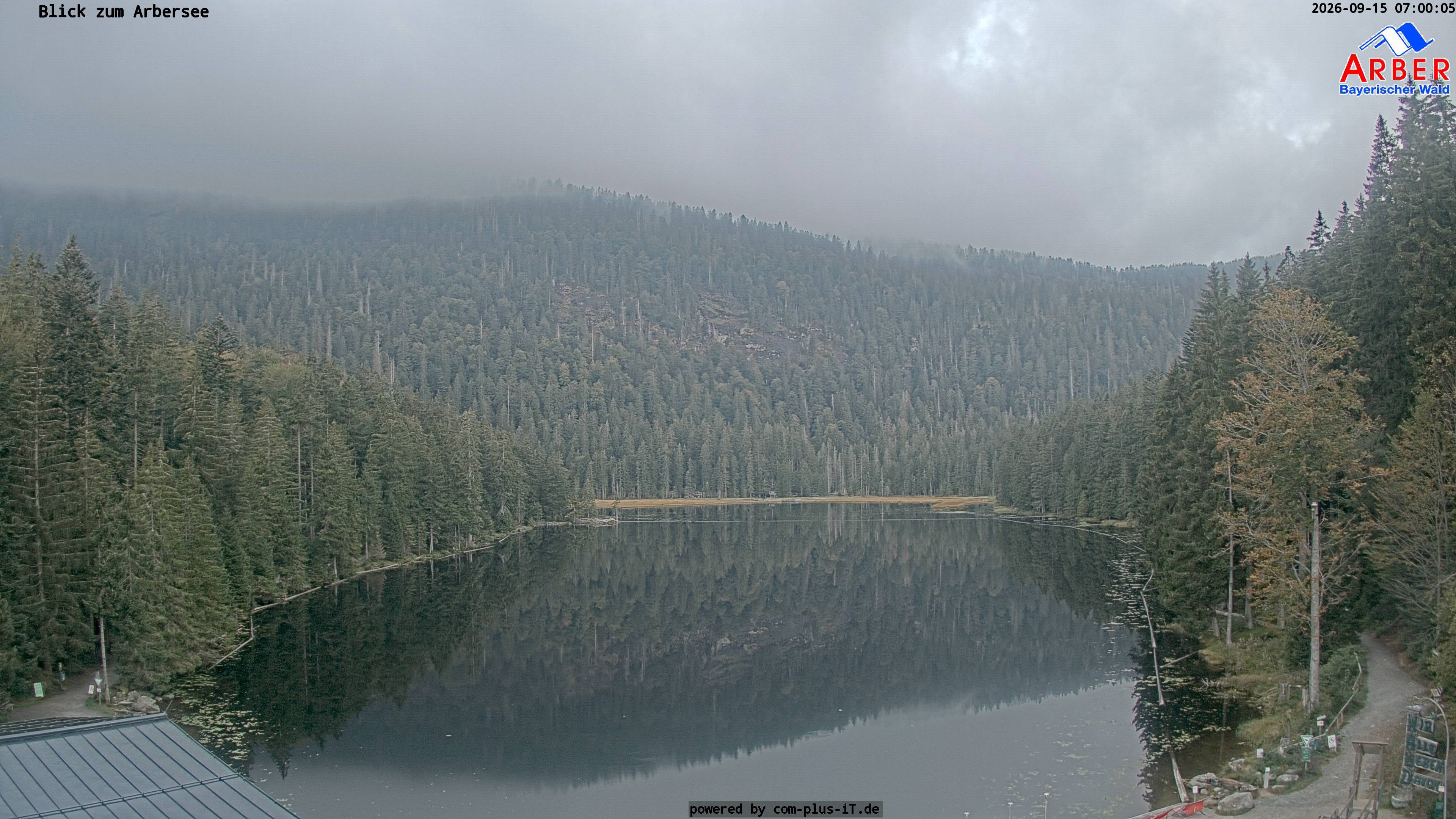 Archiv Foto Webcam Großer Arbersee - Bayerischer Wald