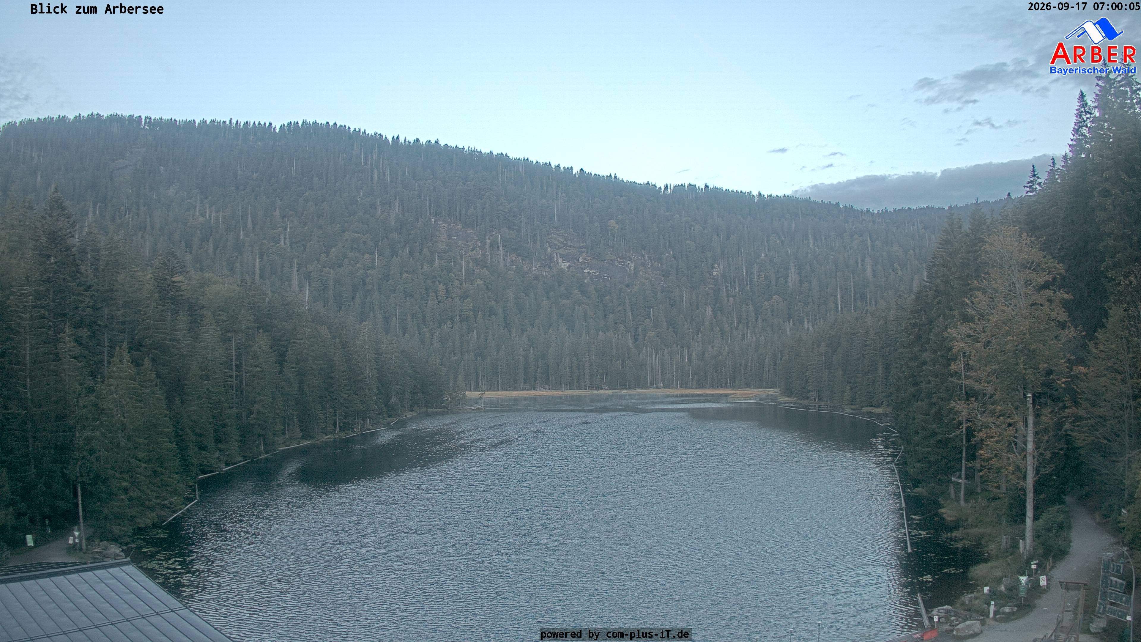 Archiv Foto Webcam Großer Arbersee - Bayerischer Wald